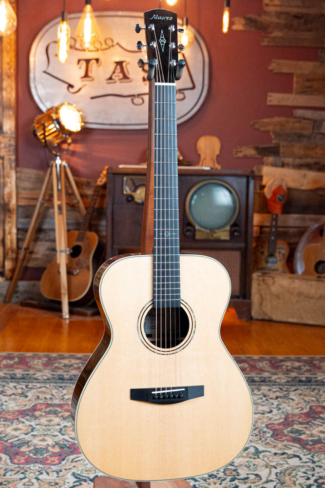 Alvarez Laureate LF70e Sitka/East Indian Rosewood Folk/OM Guitar w/LR Baggs Pickup #0871