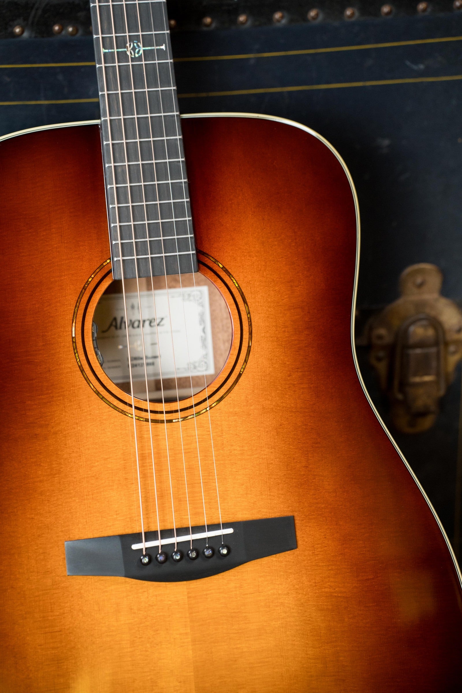 Alvarez Laureate Series LD60e Sunset Sitka/Mahogany Dreadnought Guitar w/LR Baggs Hifi Pickup #1868