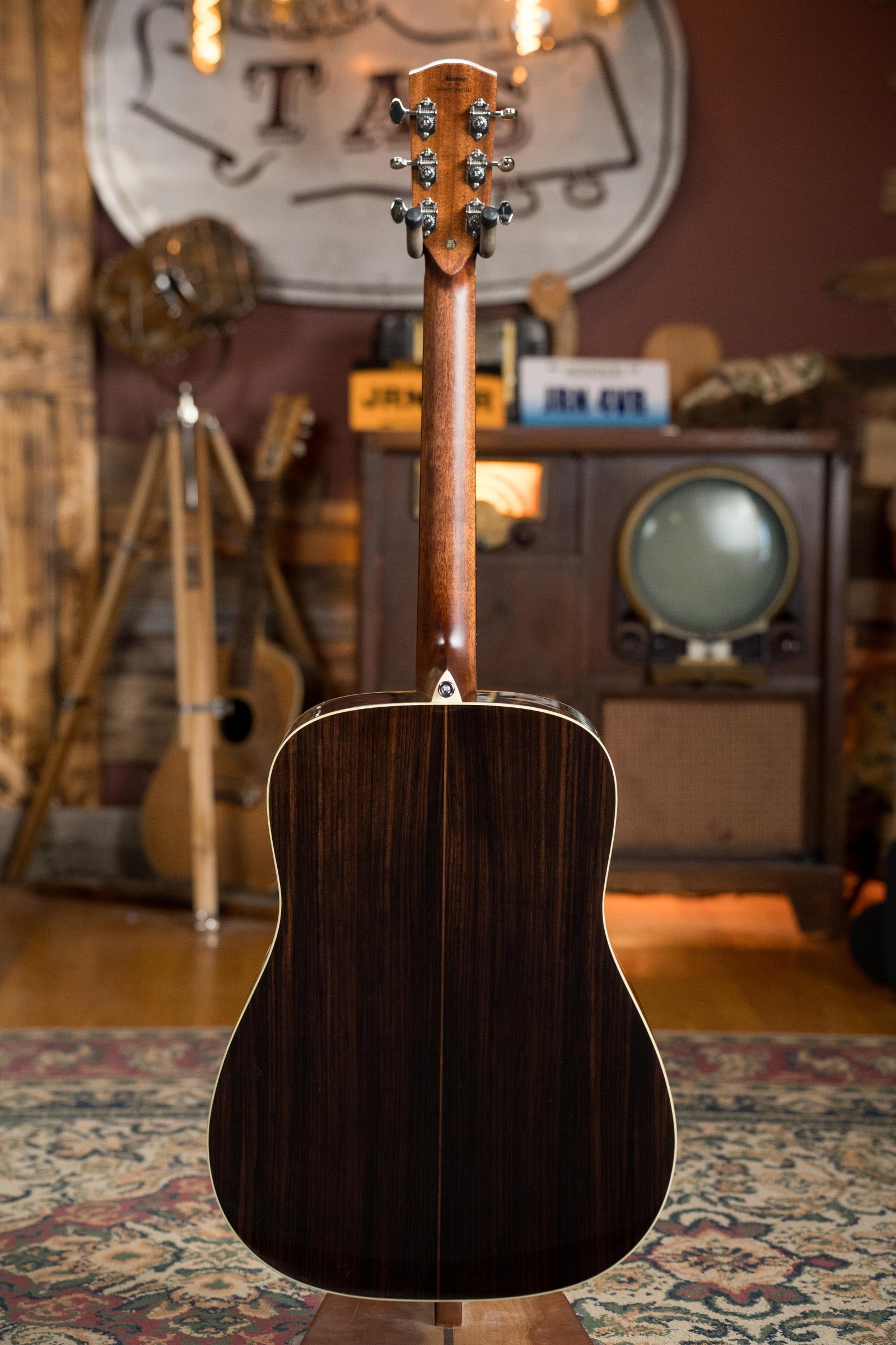 Alvarez Laureate Series LD70e Herringbone Sunset Sitka/Rosewood Dreadnought Guitar w/LR Baggs Hifi Pickup #2836