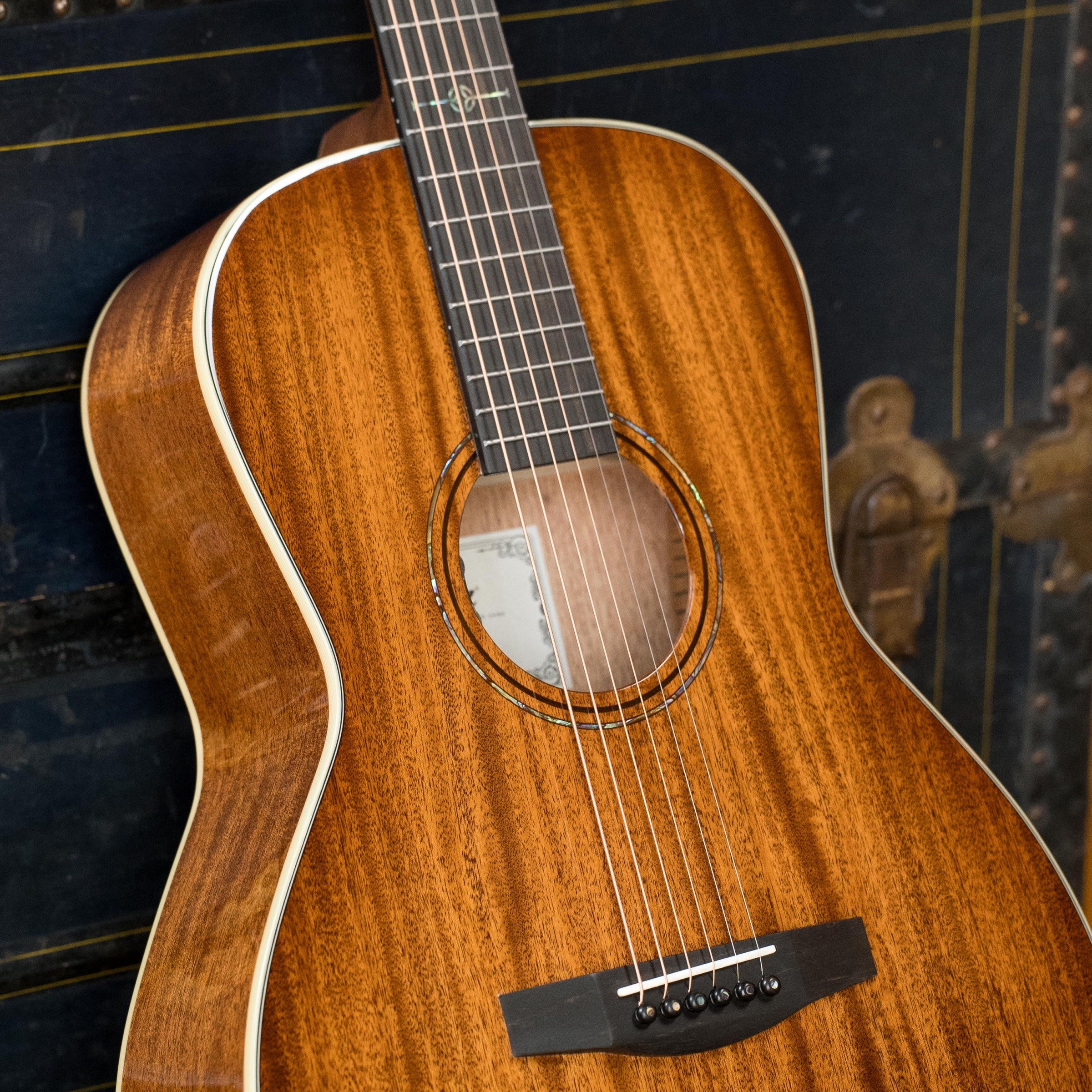 Alvarez Laureate Series LT66e Daybreak All Mahogany OOO Guitar w/LR Baggs Hifi Pickup #1802