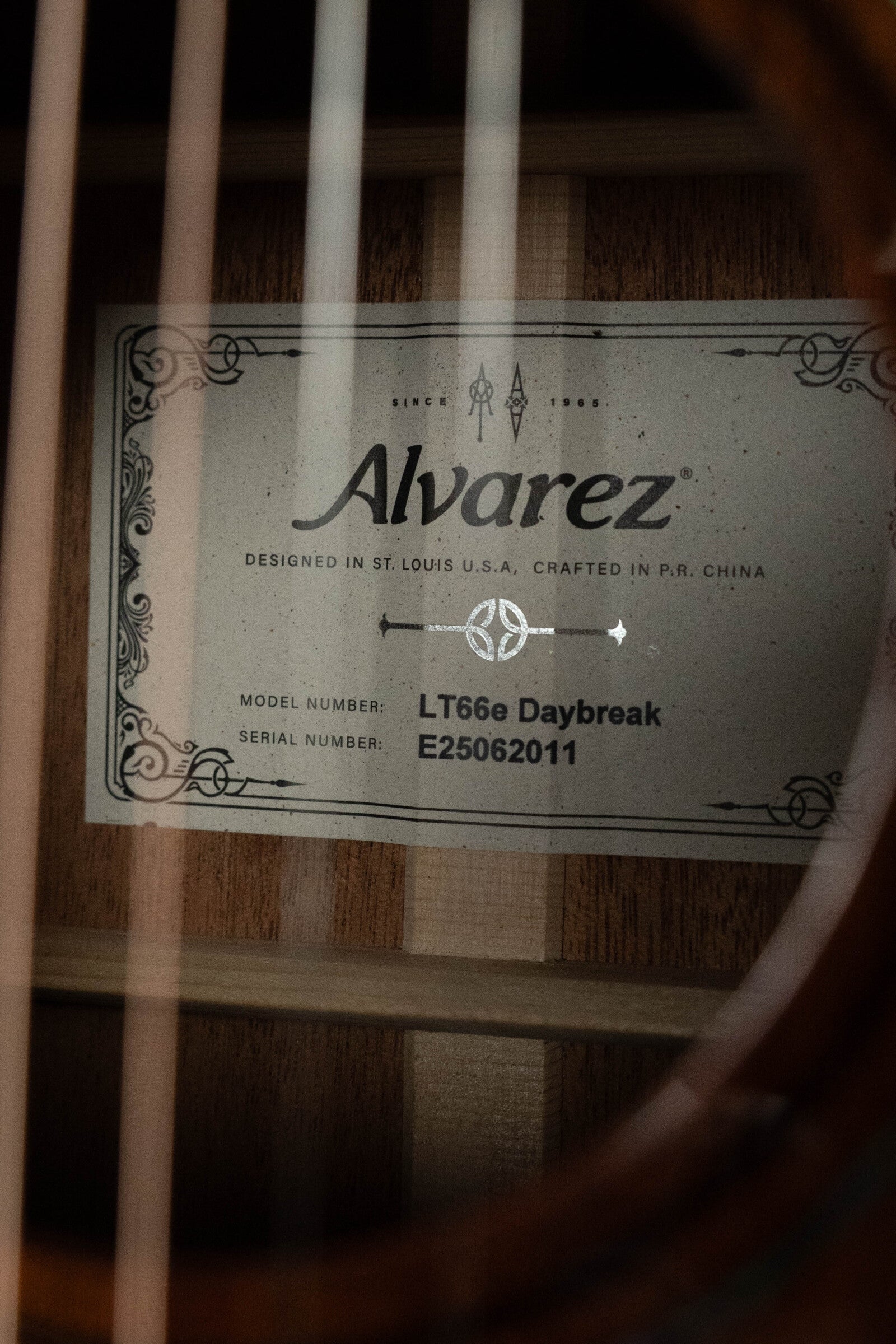 Alvarez Laureate Series LT66e Daybreak All Mahogany OOO Guitar w/LR Baggs Hifi Pickup #2011