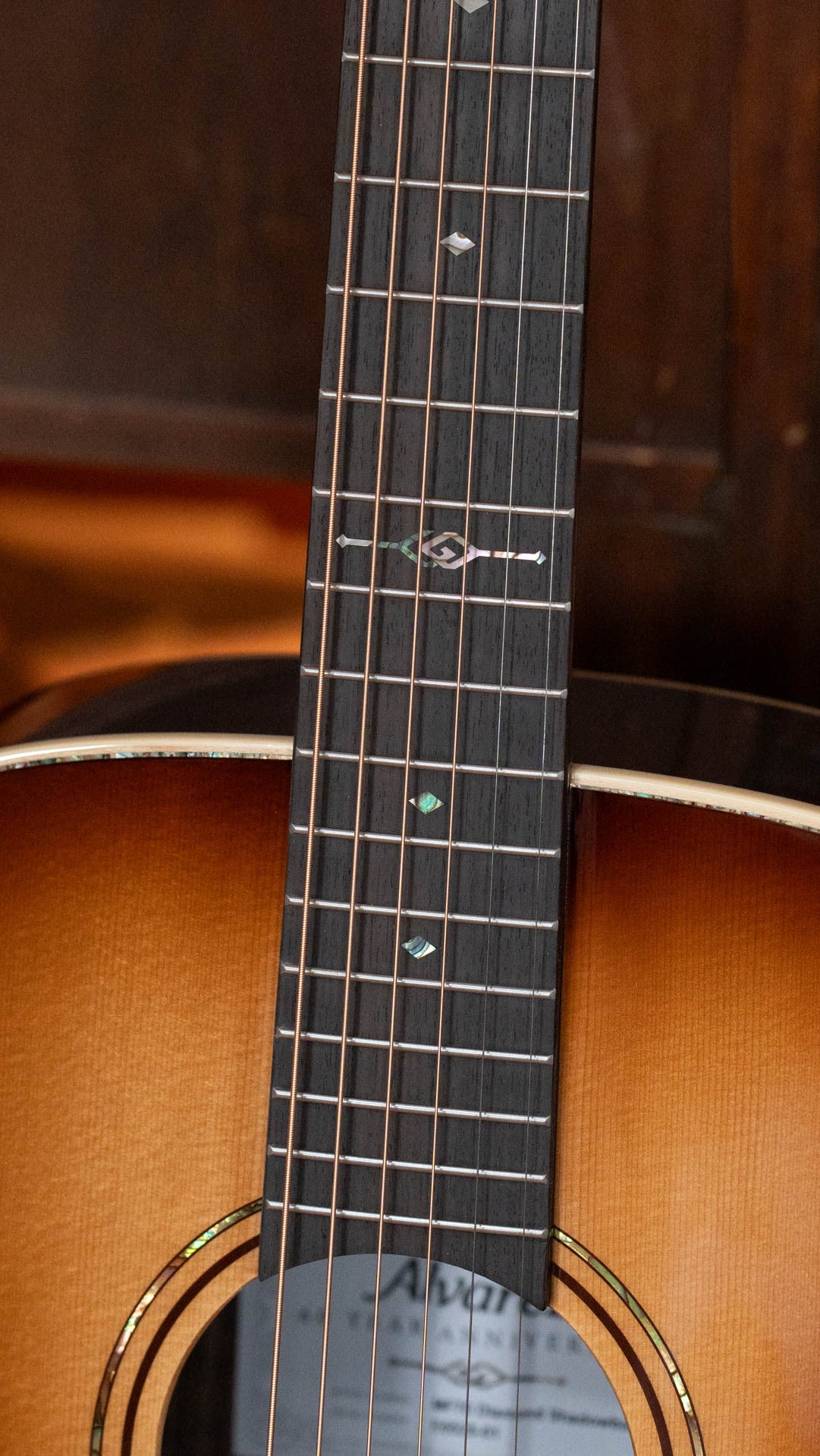 Alvarez Masterworks Limited Edition 60th Anniversary MF70 Diamond Shadowburst OM Acoustic Guitar #2501