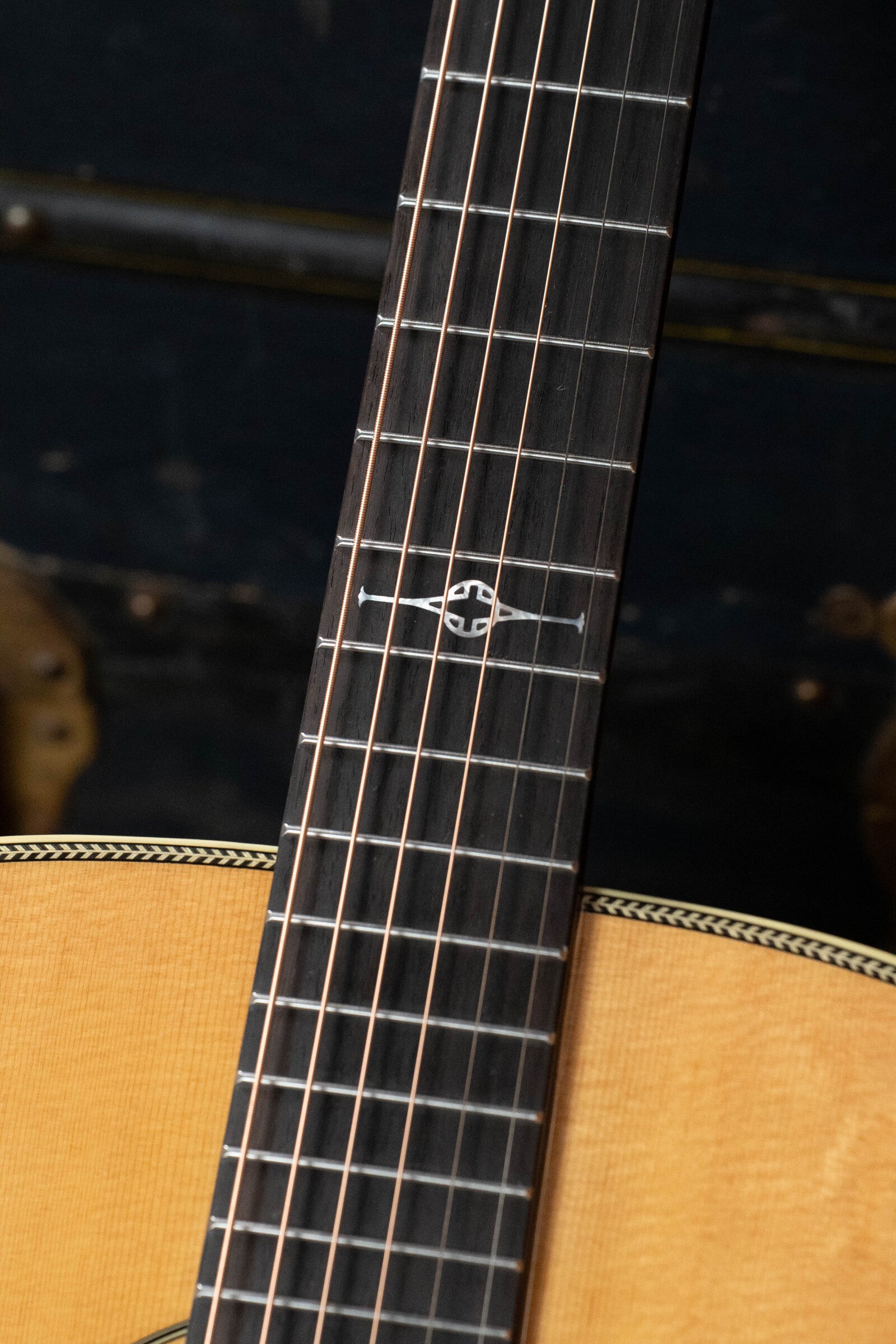 Alvarez Masterworks Series MD60 Herringbone Sitka/African Mahogany Dreadnought Acoustic Guitar #2284