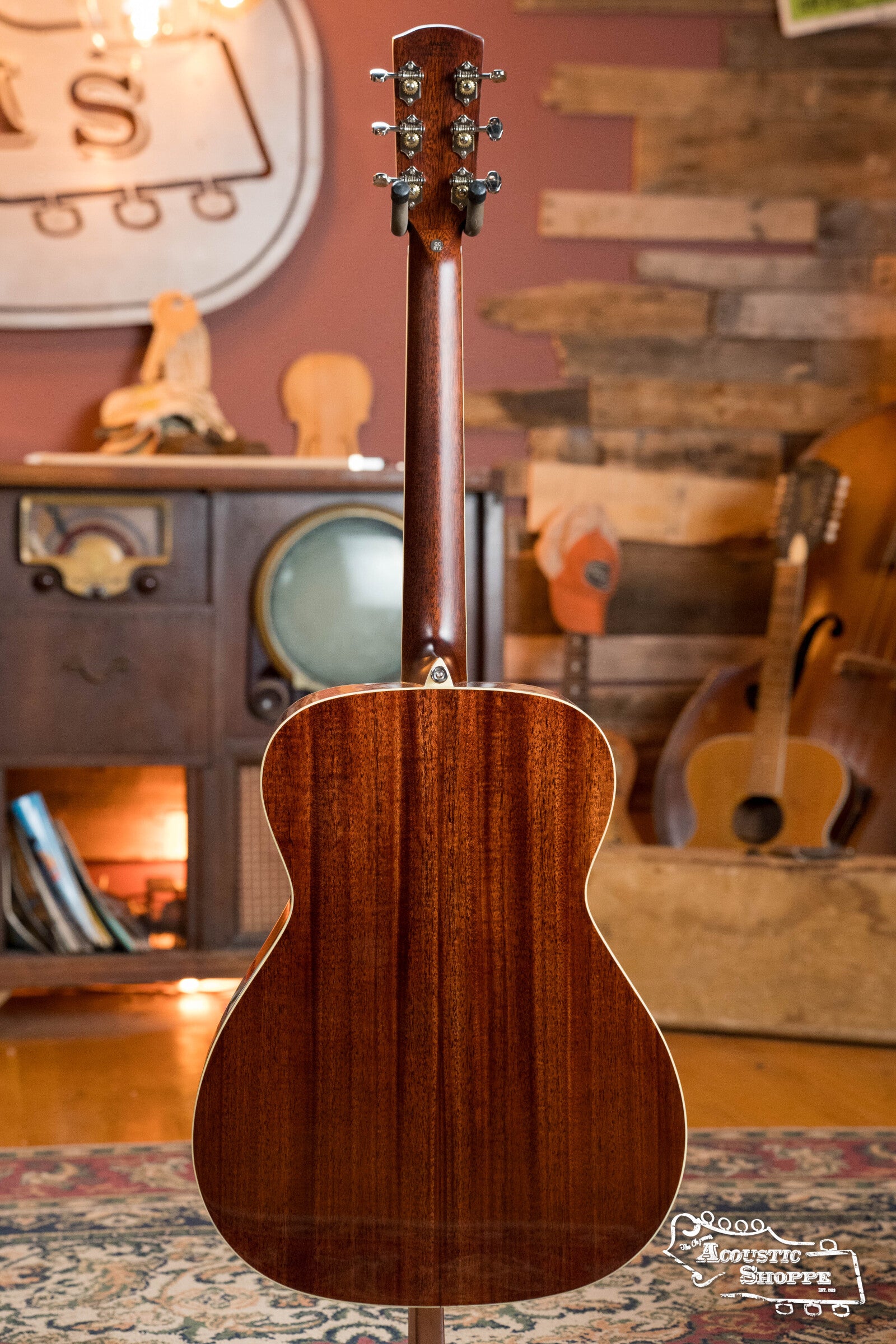 Alvarez Masterworks Series MF60 Herringbone Sitka/African Mahogany Orchestra Model Acoustic Guitar #4206
