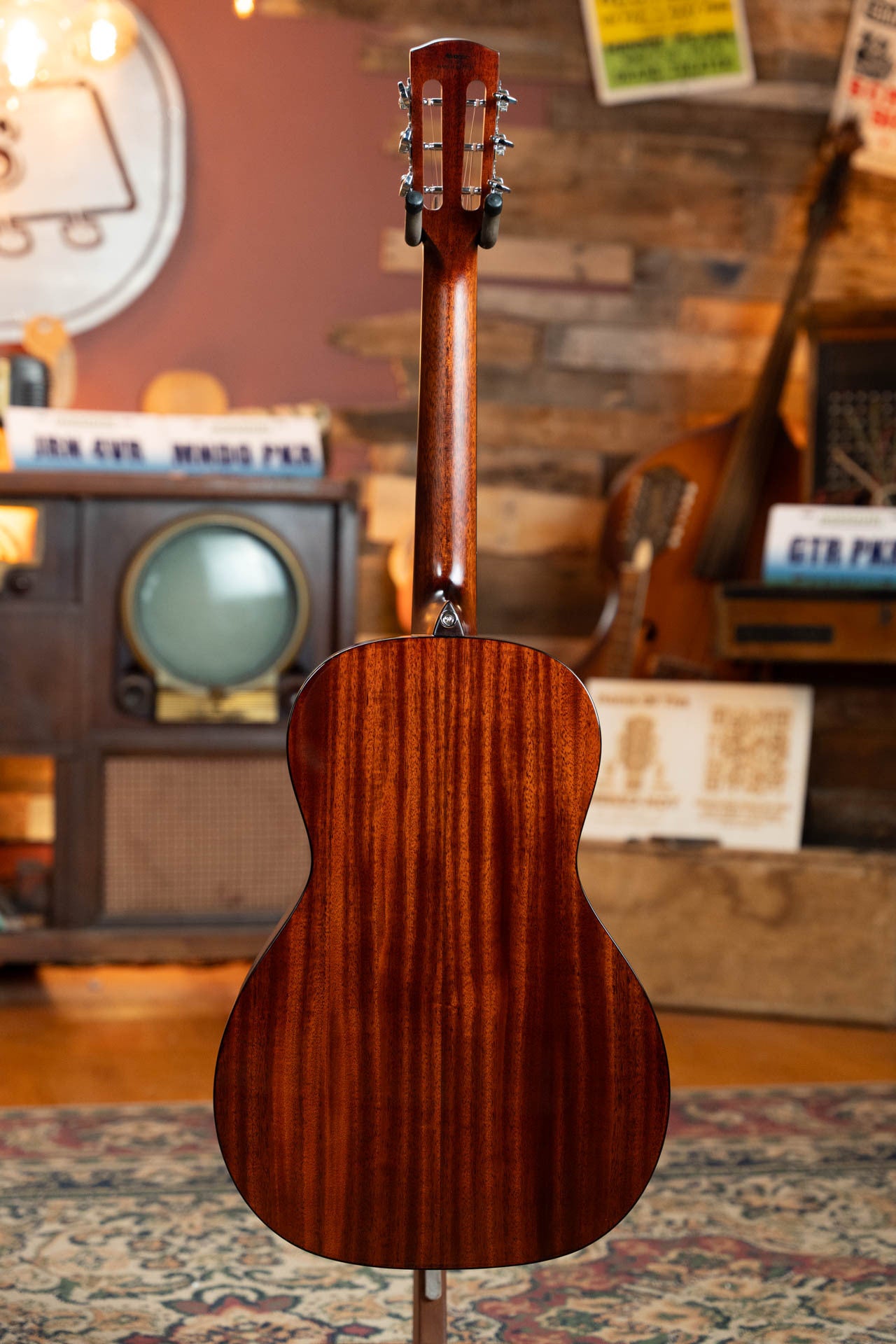 Alvarez Masterworks Series MP66 All African Mahogany Parlor Acoustic Guitar #1599