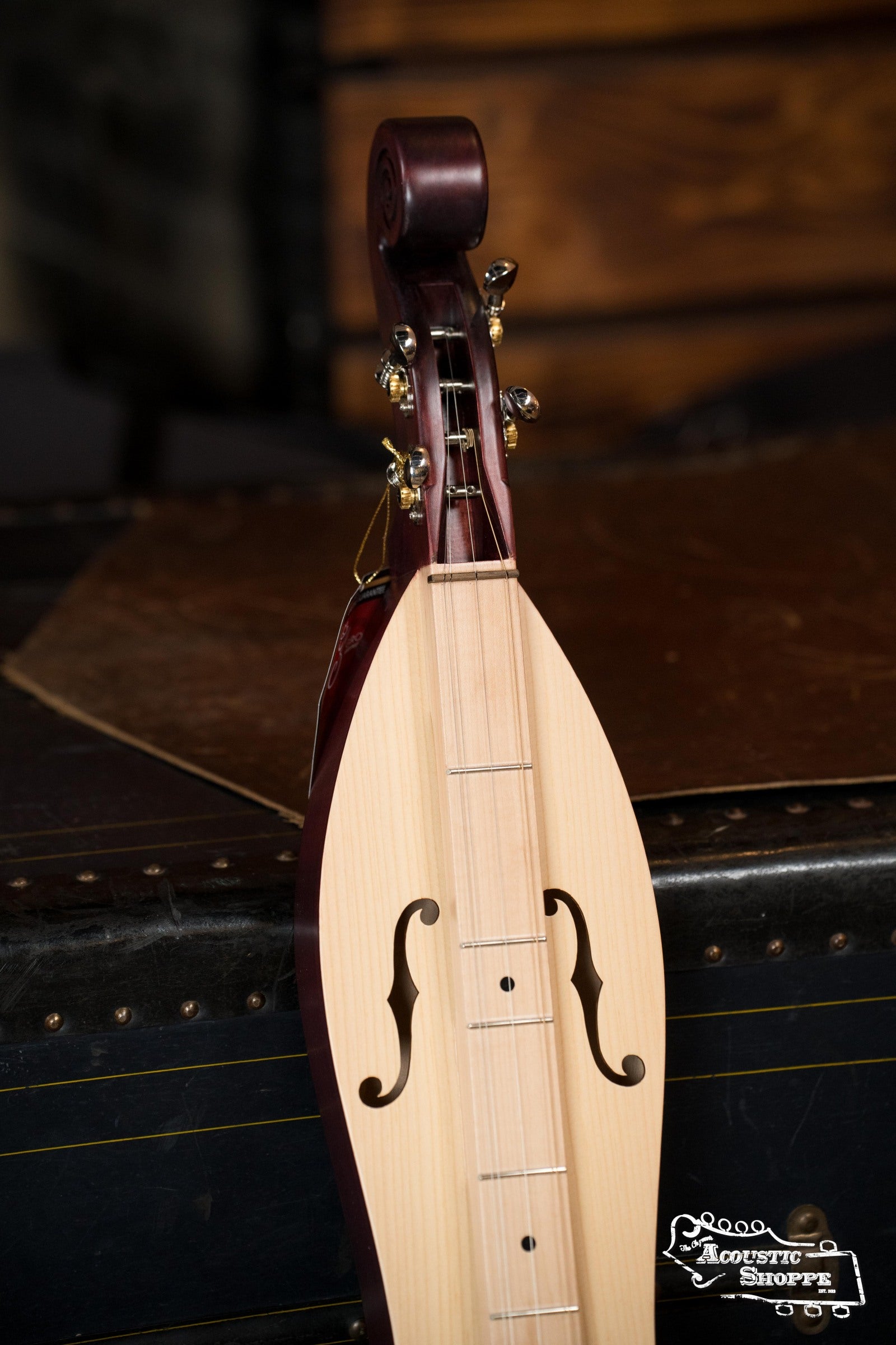 Apple Creek ACD150K Spruce Hourglass Dulcimer w/Case #0002