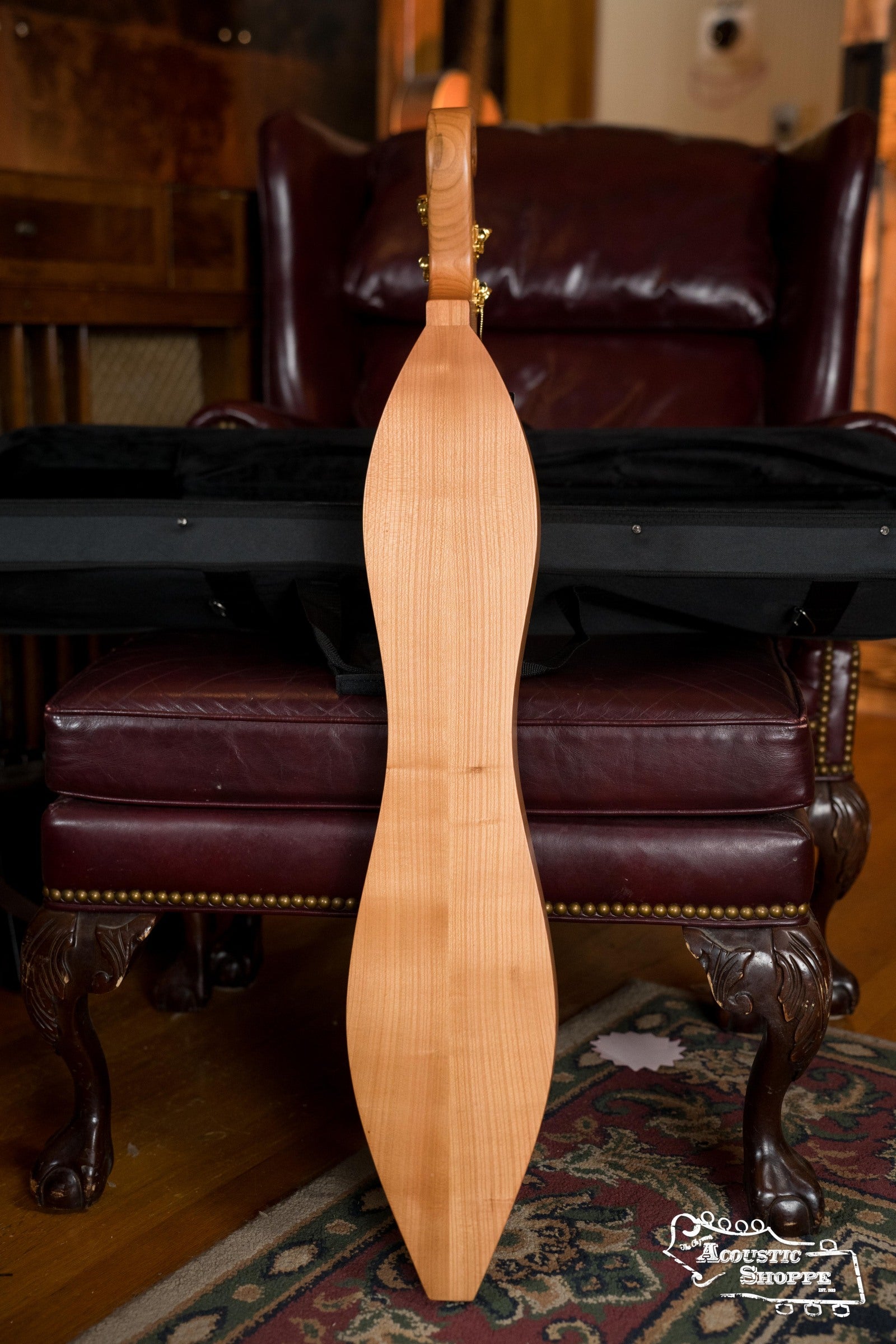 Apple Creek ACD200K Cherrywood Hourglass Dulcimer w/Case #1001