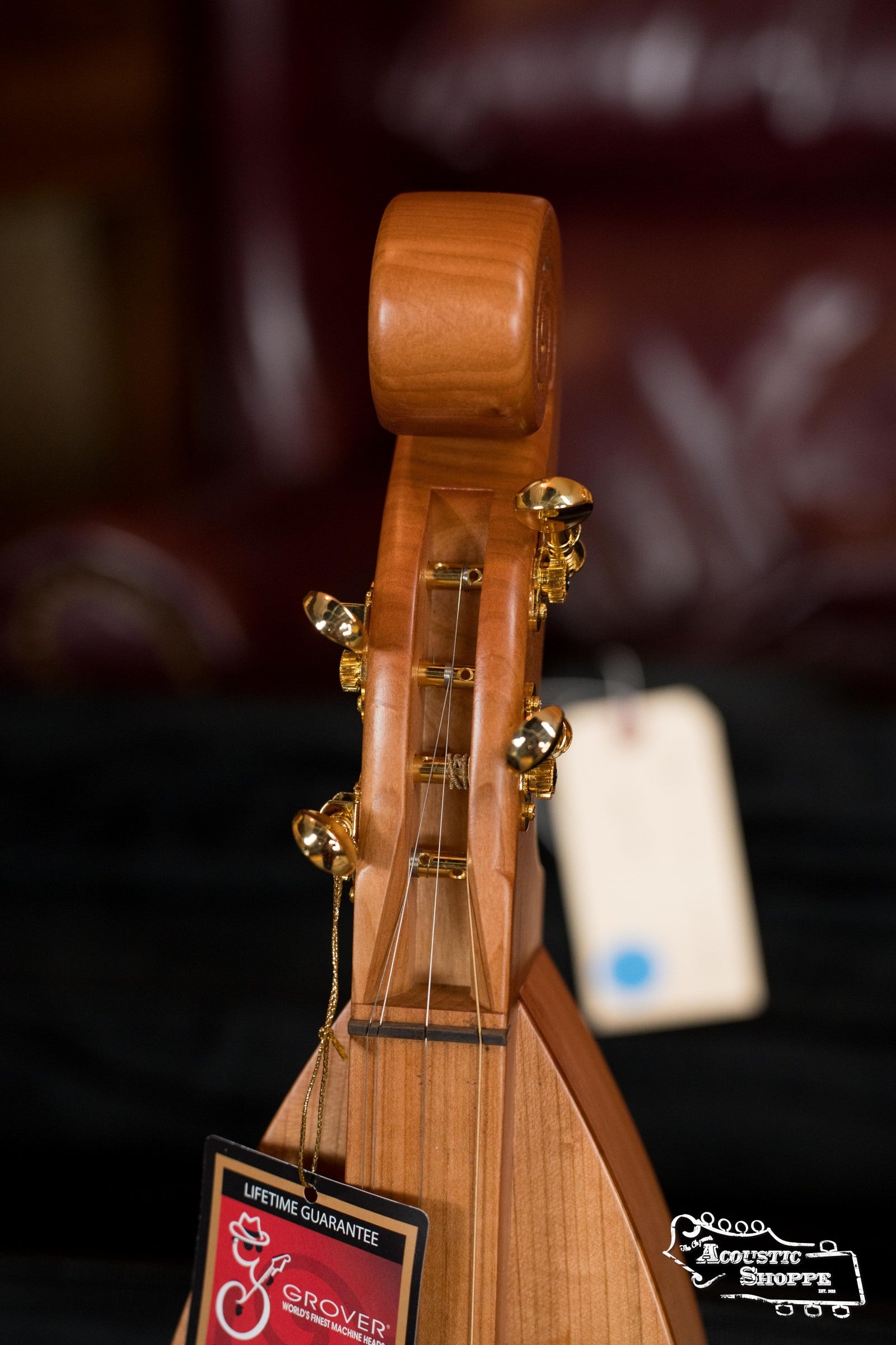 Apple Creek ACD200K Cherrywood Hourglass Dulcimer w/Case #1001