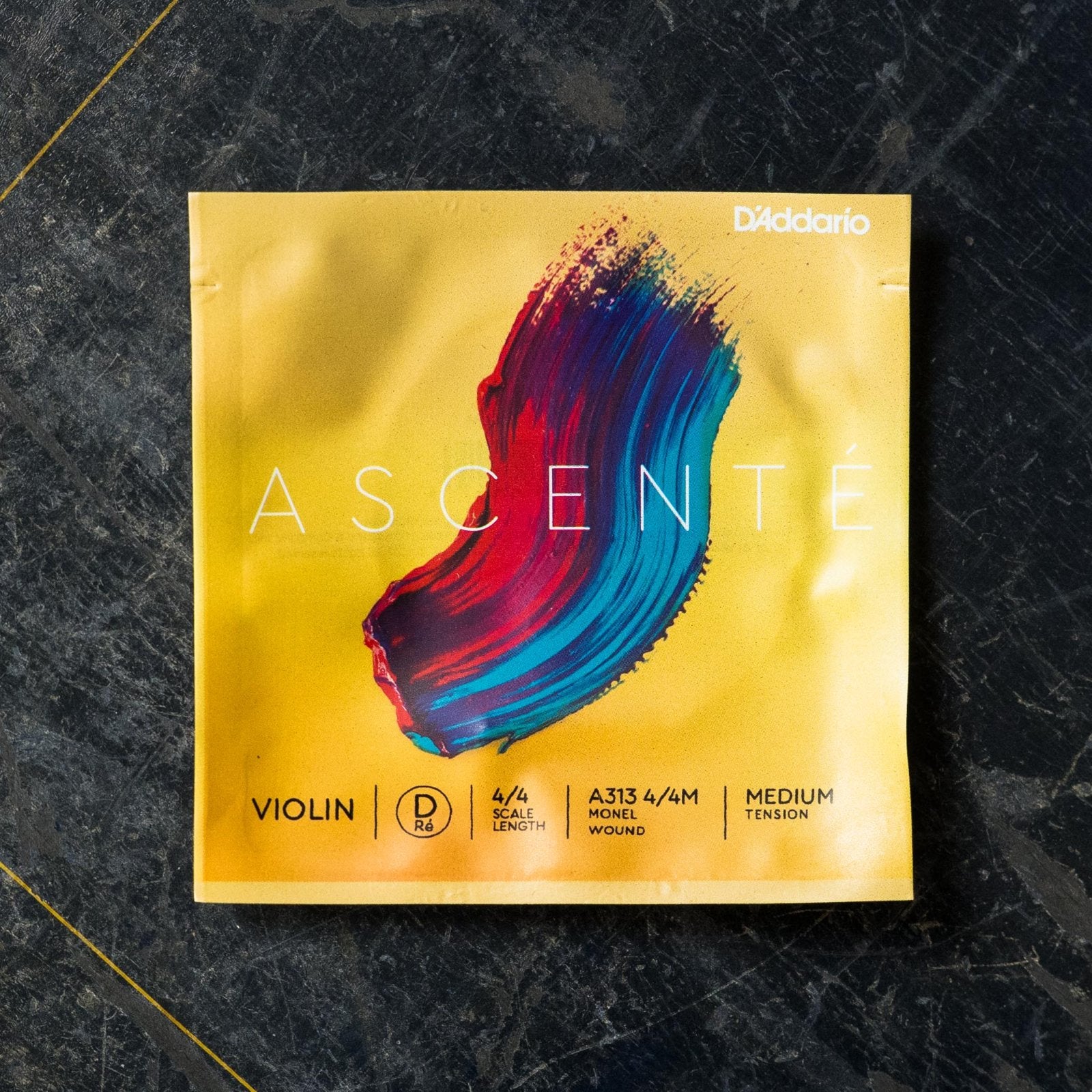 D'Addario A313 Ascente Single "D" String - Medium Tension