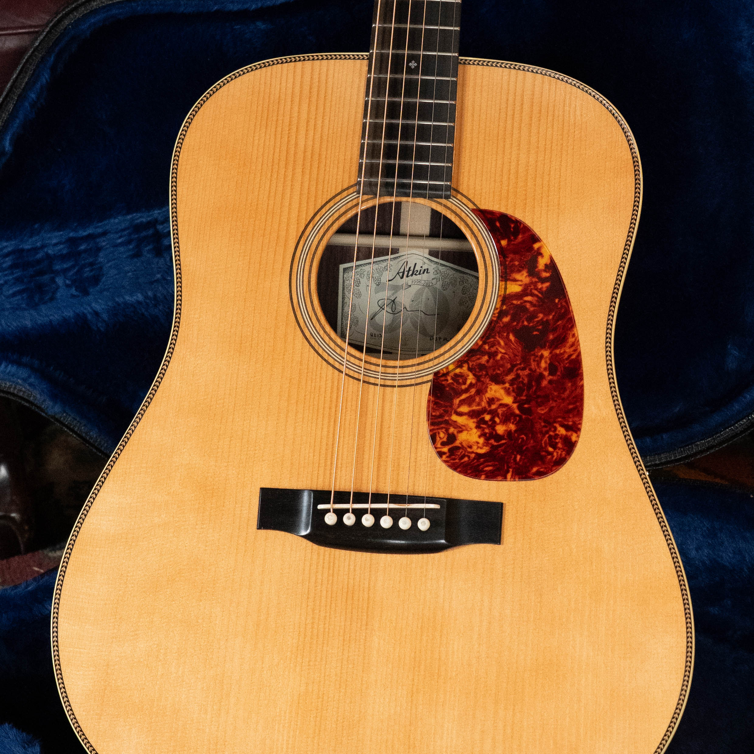 Atkin D37 Pre-War Baked Adirondack/Indian Rosewood Dreadnought Acoustic Guitar #4013