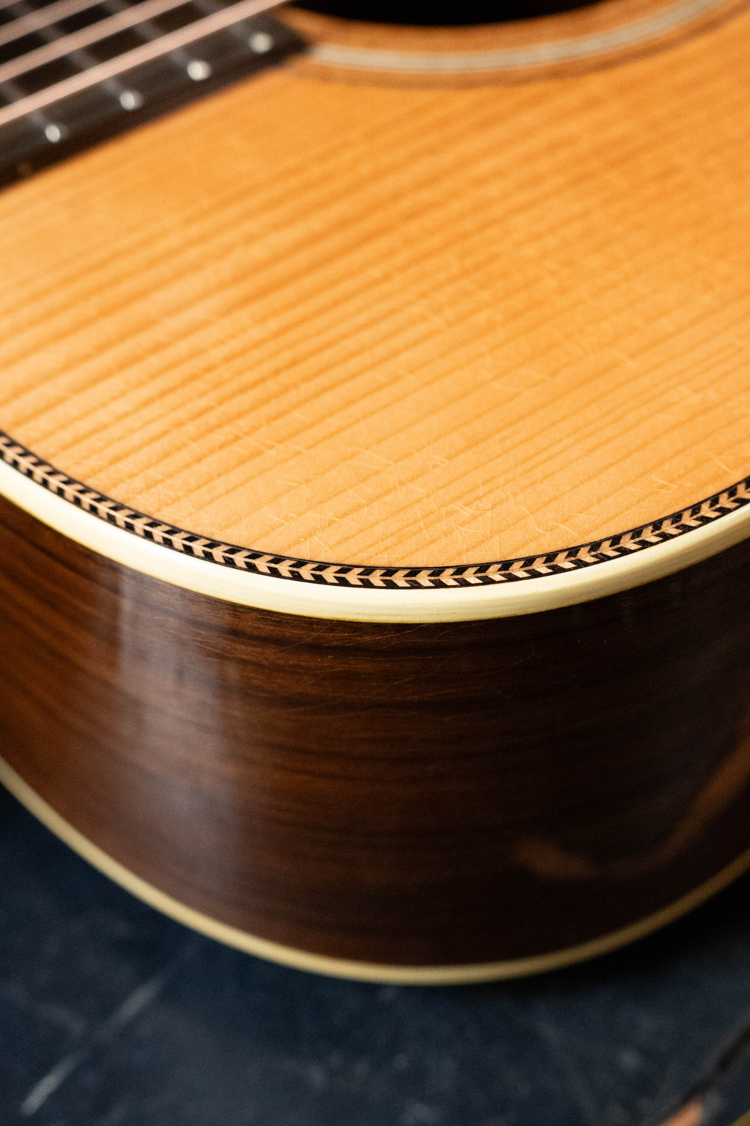 Atkin D37 Pre-War Baked Adirondack/Indian Rosewood Dreadnought Acoustic Guitar #4013