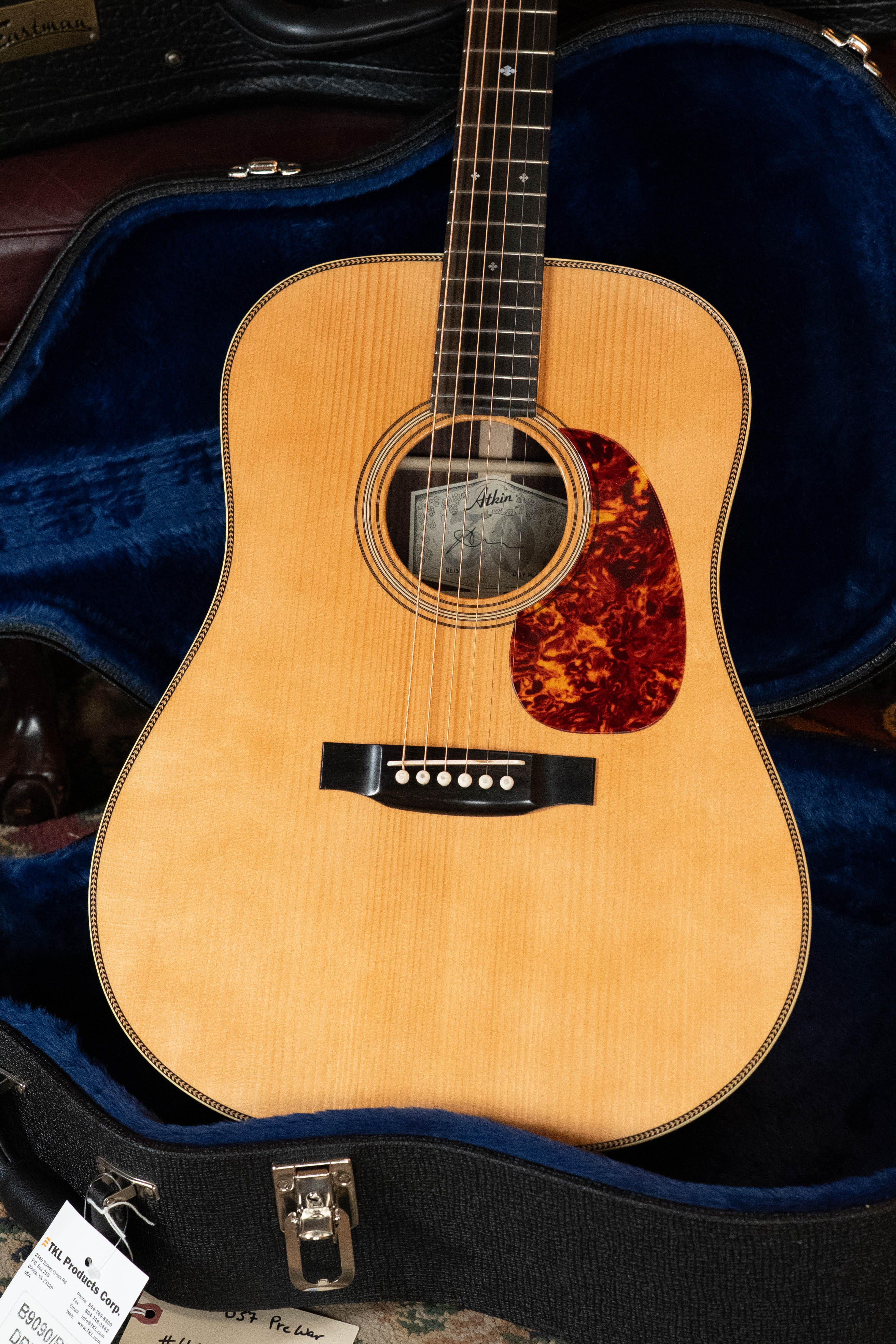 Atkin D37 Pre-War Baked Adirondack/Indian Rosewood Dreadnought Acoustic Guitar #4013