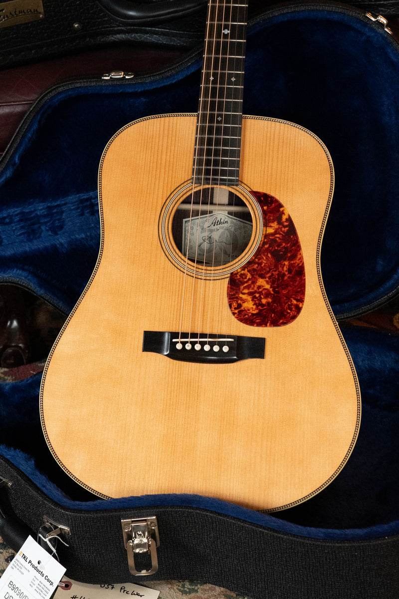Atkin D37 Pre-War Baked Adirondack/Indian Rosewood Dreadnought Acoustic Guitar #4013