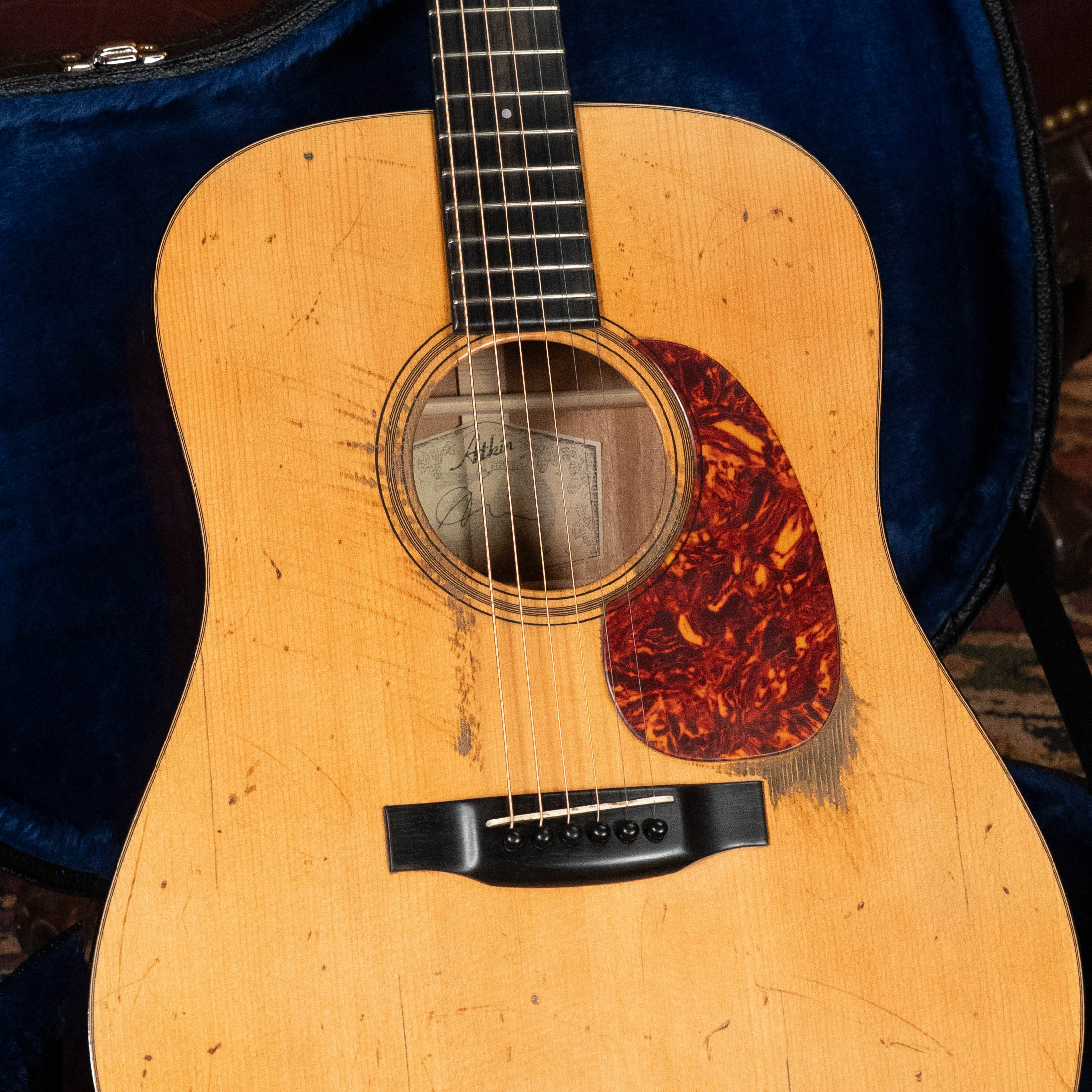 Atkin Essential D Baked Sitka/Mahogany Heavy Aged Dreadnought Acoustic Guitar #3991