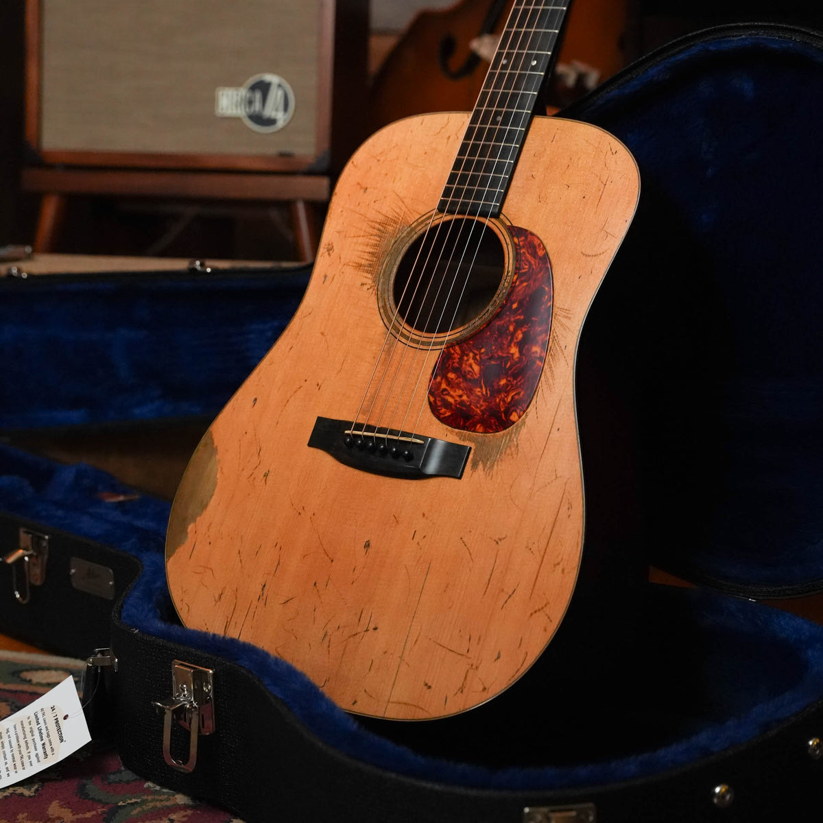 Atkin Essential D Baked Sitka/Mahogany Heavy Aged Dreadnought Acoustic Guitar #4534