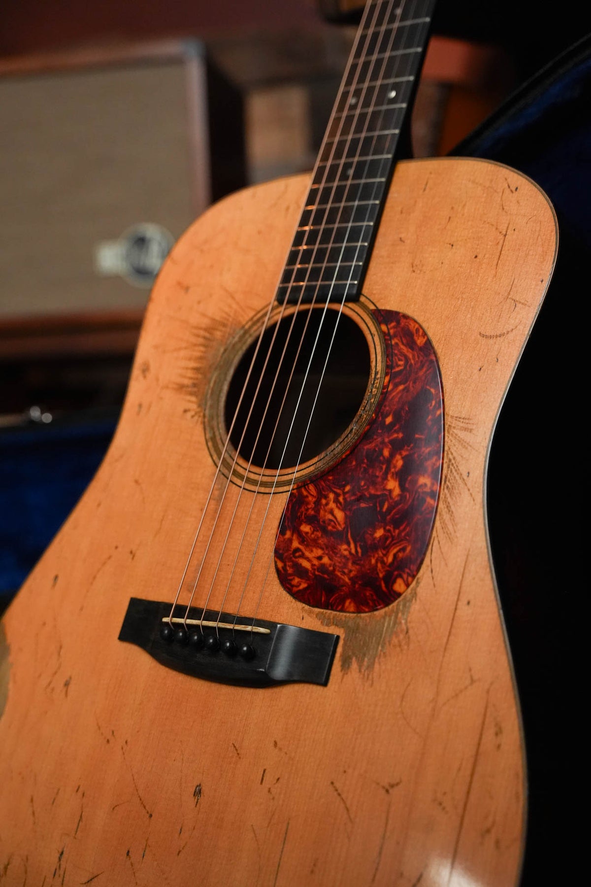 Atkin Essential D Baked Sitka/Mahogany Heavy Aged Dreadnought Acoustic Guitar #4534