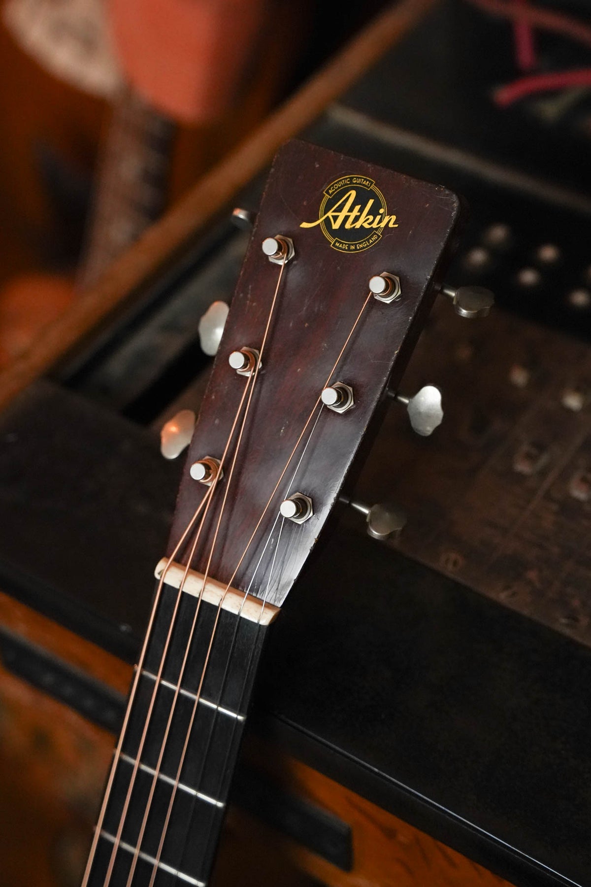 Atkin Essential D Baked Sitka/Mahogany Heavy Aged Dreadnought Acoustic Guitar #4534