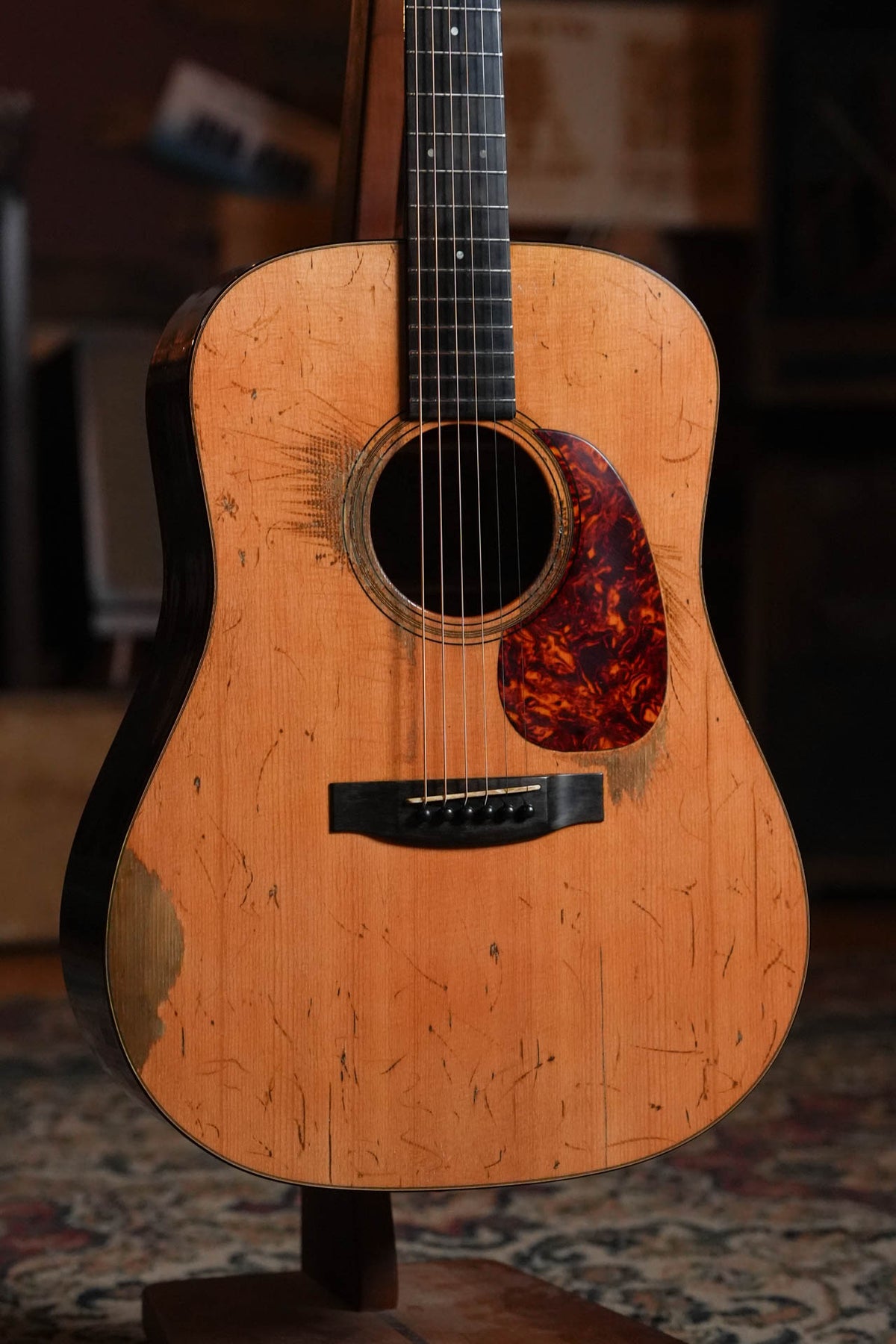 Atkin Essential D Baked Sitka/Mahogany Heavy Aged Dreadnought Acoustic Guitar #4534