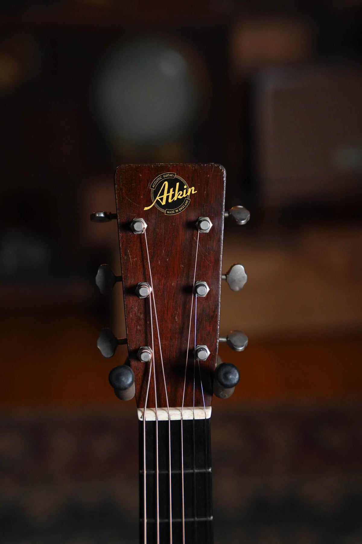 Atkin Essential D Baked Sitka/Mahogany Heavy Aged Dreadnought Acoustic Guitar #4534