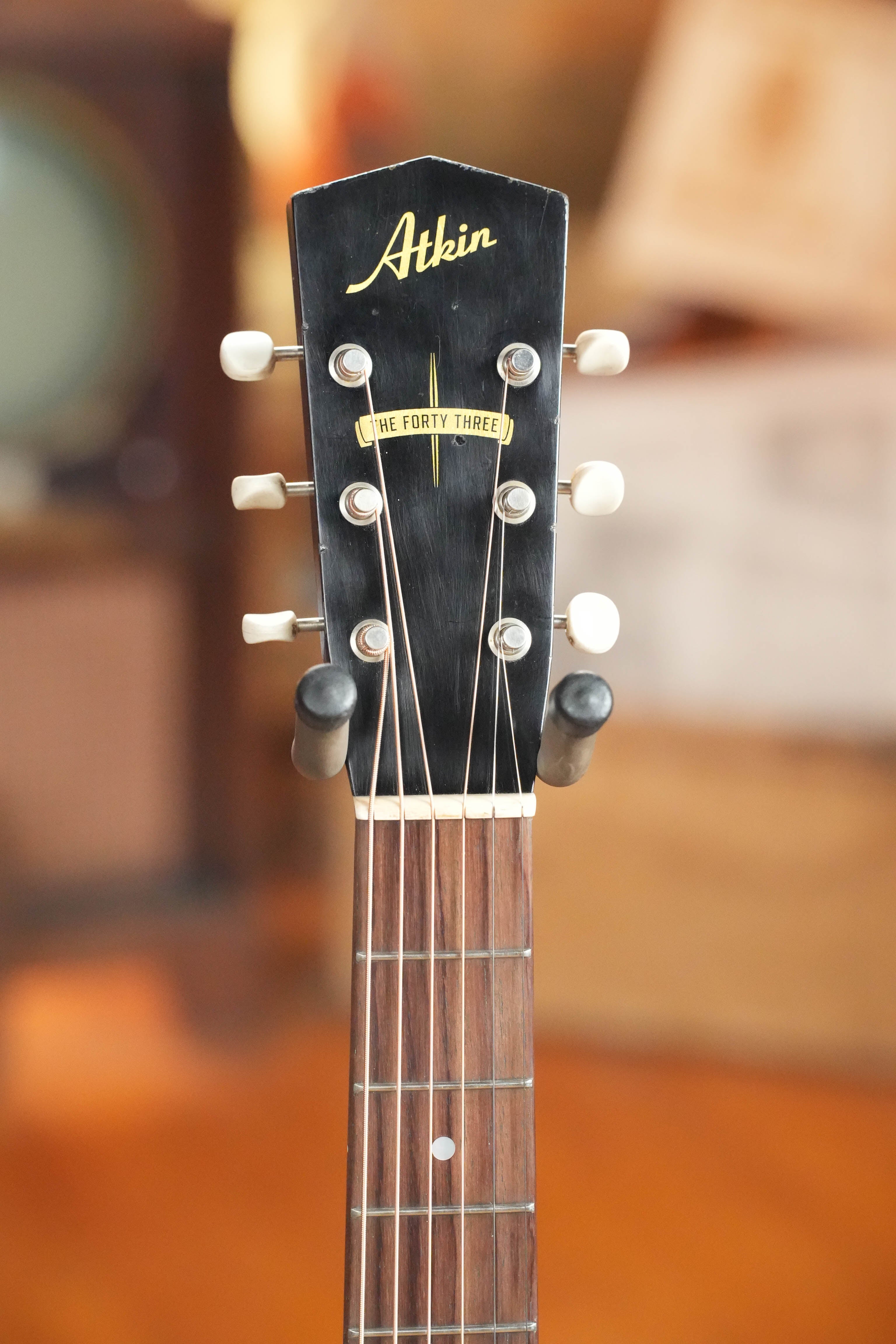 Atkin J43 45MM Baked Sitka/Mahogany Heavy Aged Slope Shoulder Dreadnought Acoustic Guitar #4398