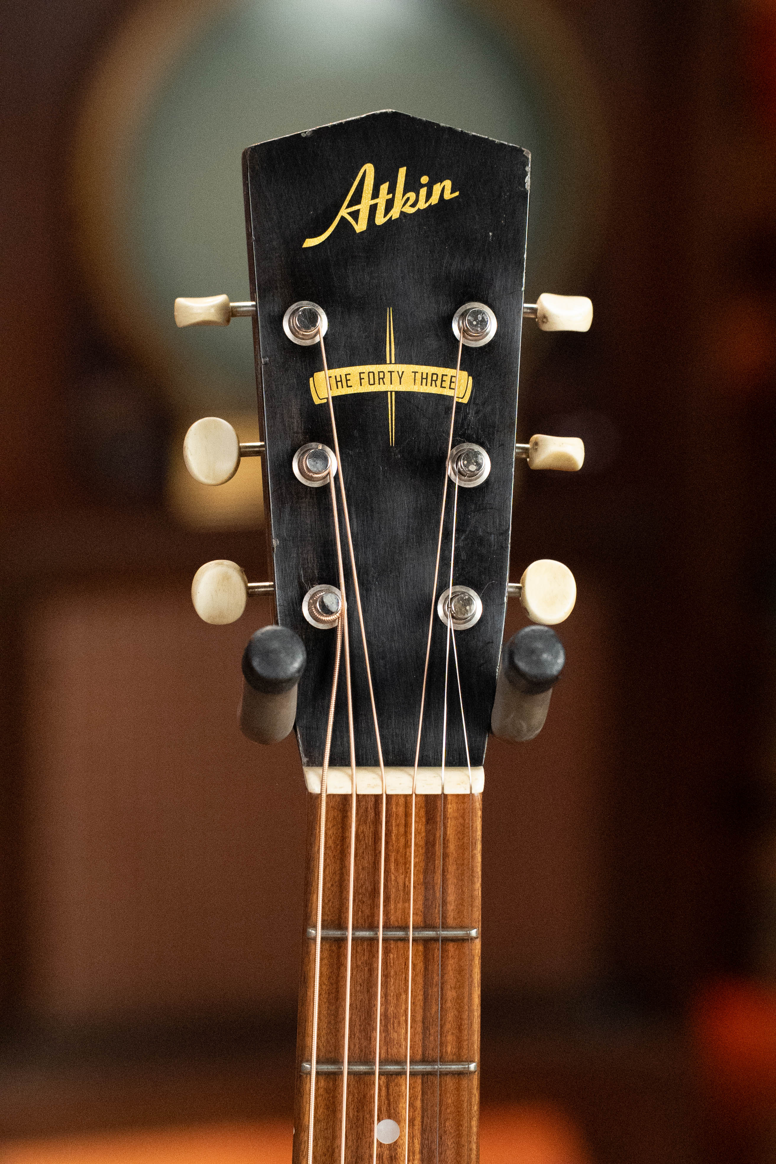 Atkin J43 Baked Sitka/Mahogany Heavy Aged Slope Shoulder Dreadnought Acoustic Guitar #4001