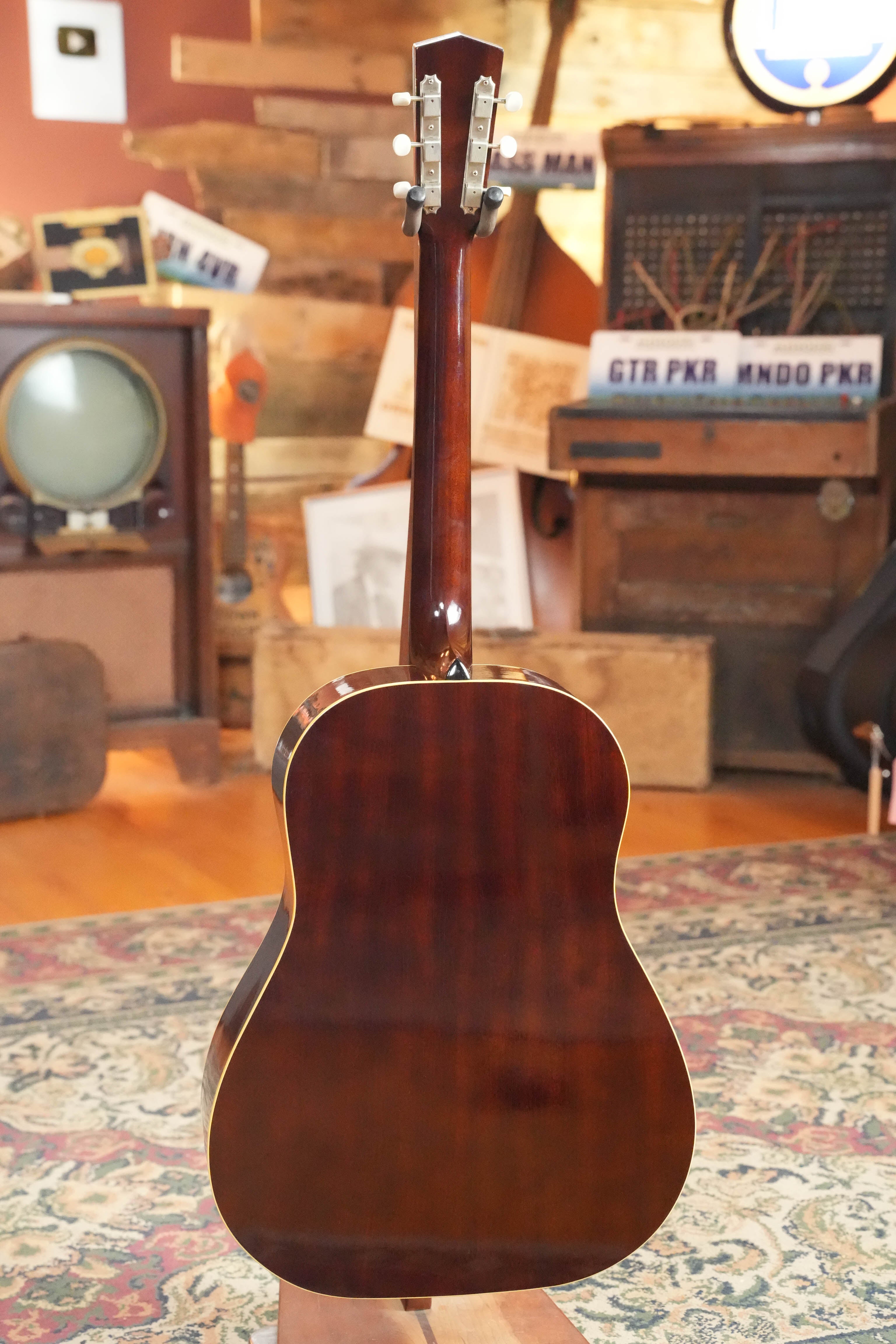 Atkin J43 Baked Sitka/Mahogany Heavy Aged Slope Shoulder Dreadnought Acoustic Guitar #4397