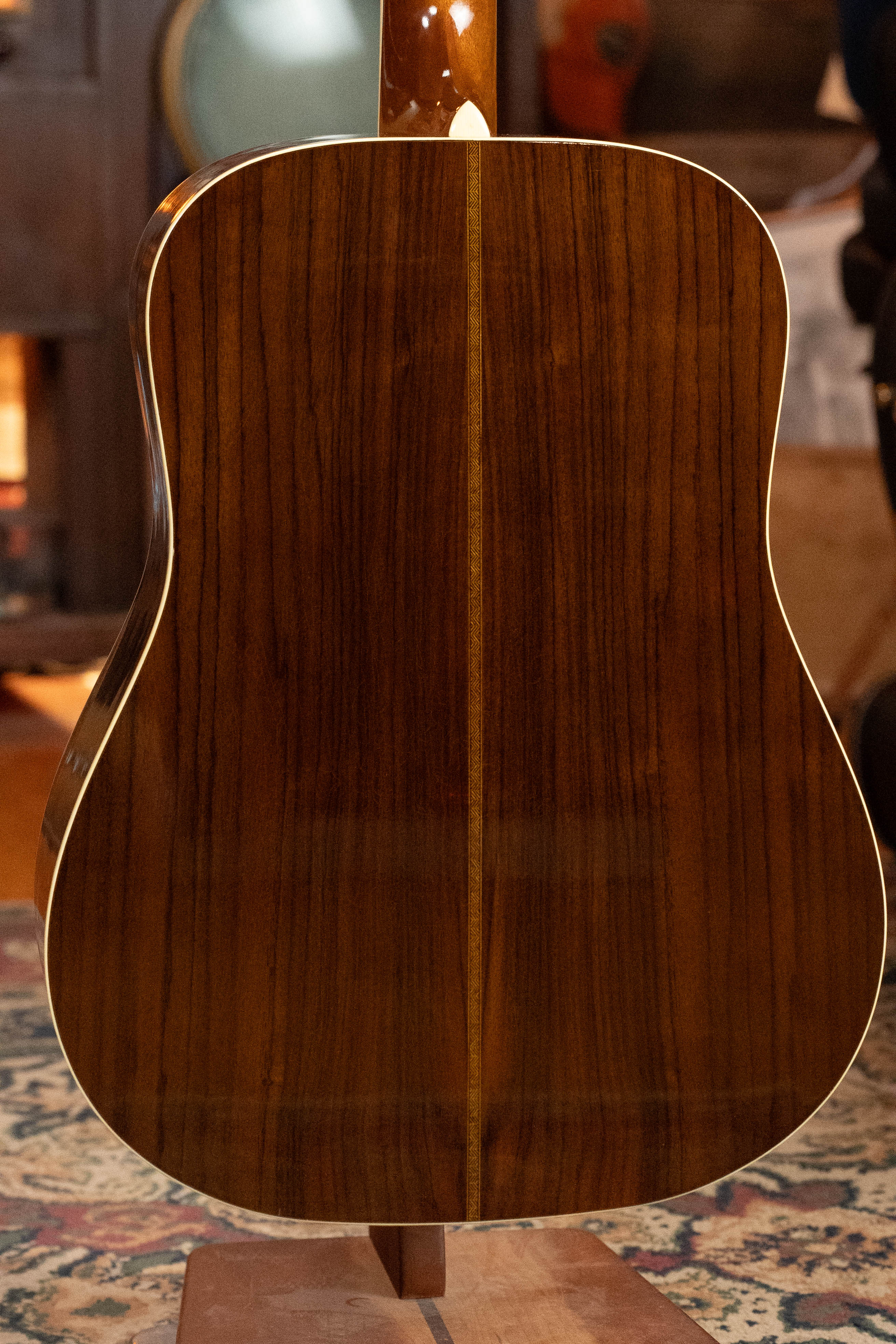 Atkin White Rice Baked Sitka/Rosewood Aged Dreadnought Acoustic Guitar #4002