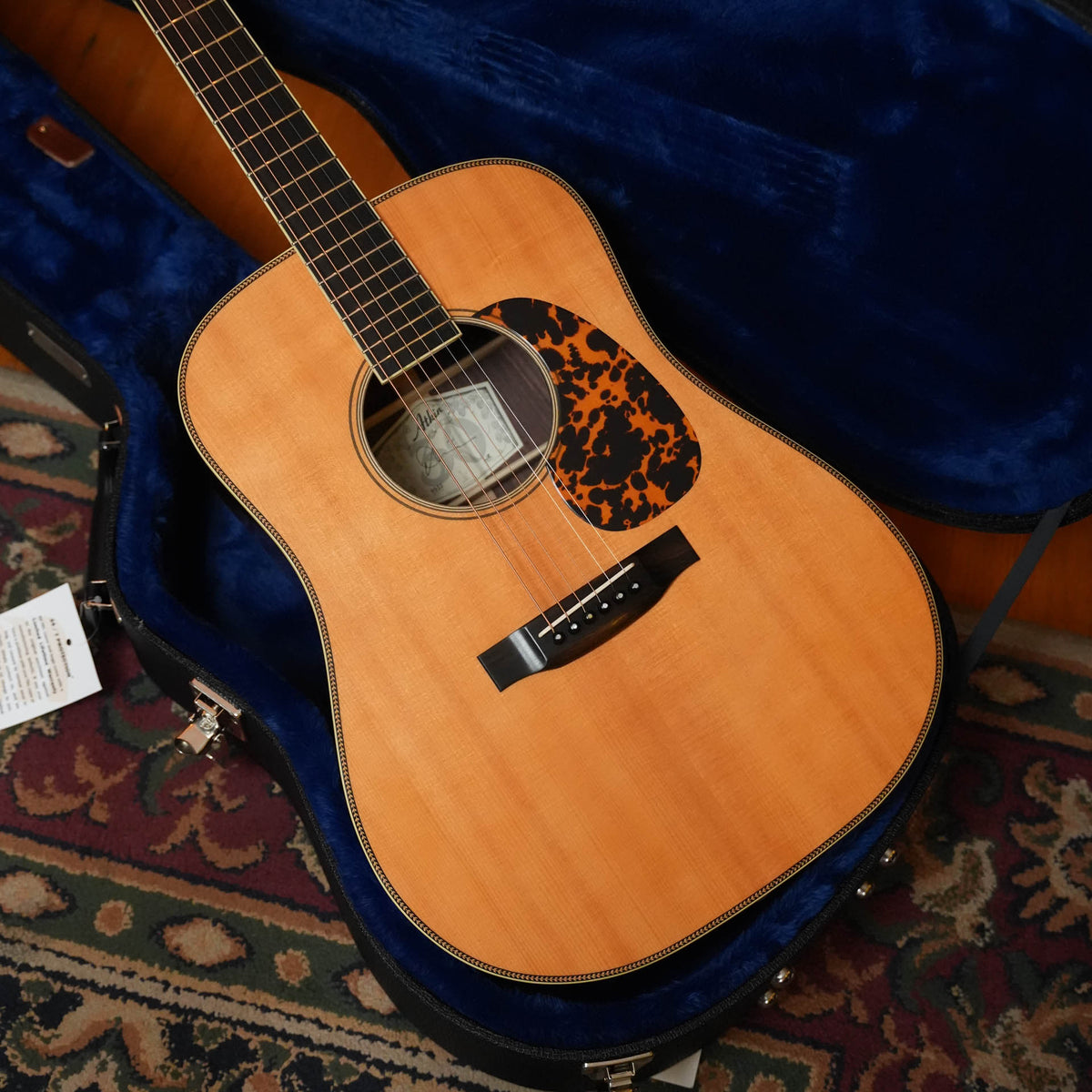 Atkin White Rice Baked Sitka/Rosewood Aged Dreadnought Acoustic Guitar #4535