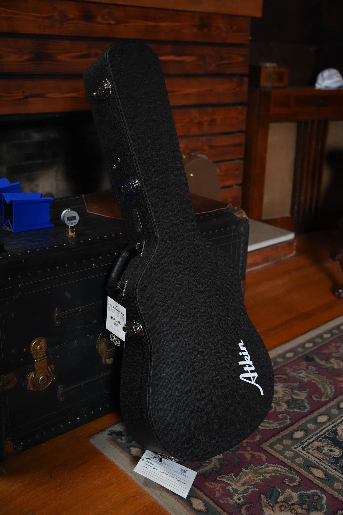 Atkin White Rice Baked Sitka/Rosewood Aged Dreadnought Acoustic Guitar #4535
