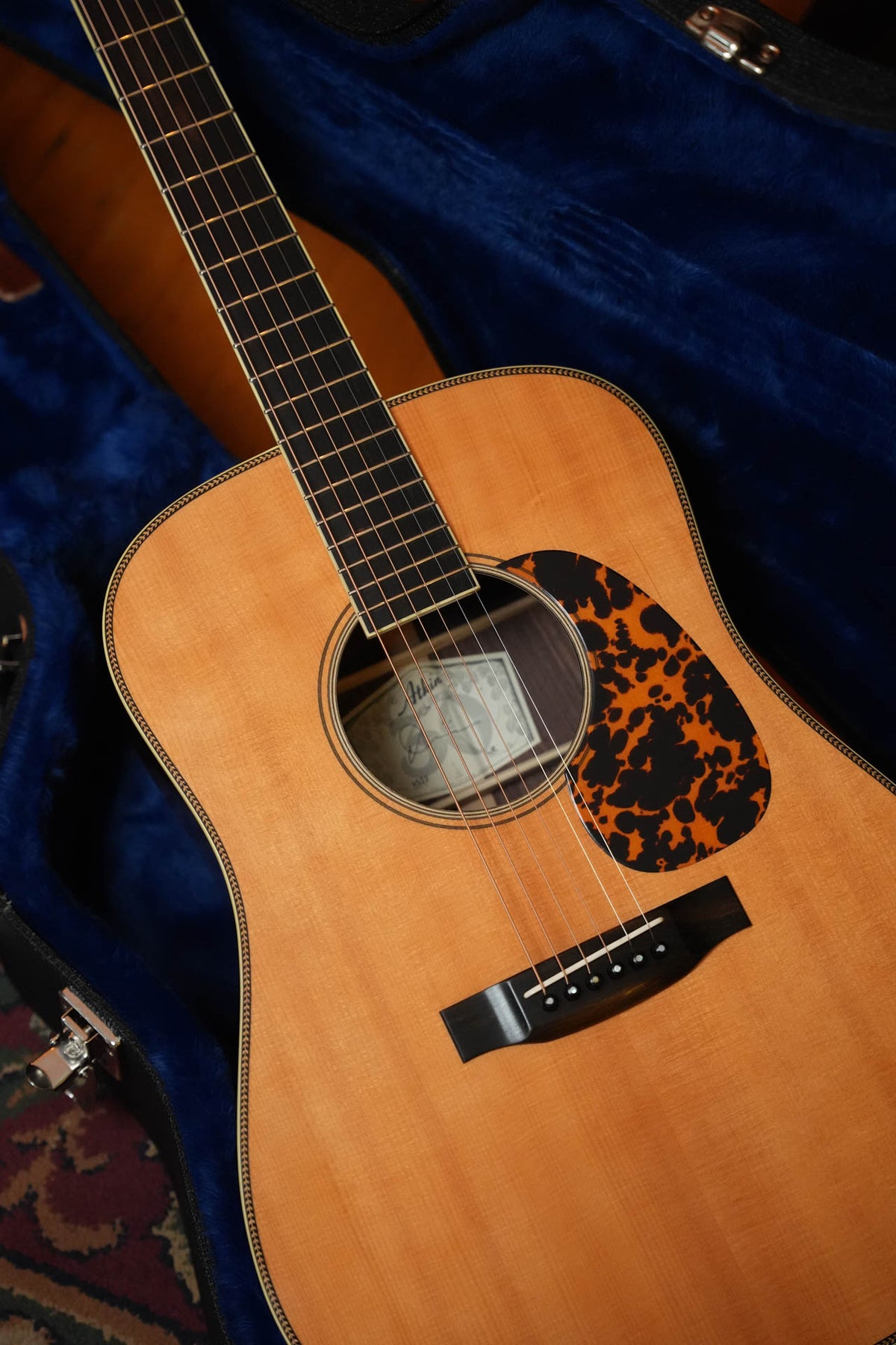 Atkin White Rice Baked Sitka/Rosewood Aged Dreadnought Acoustic Guitar #4535