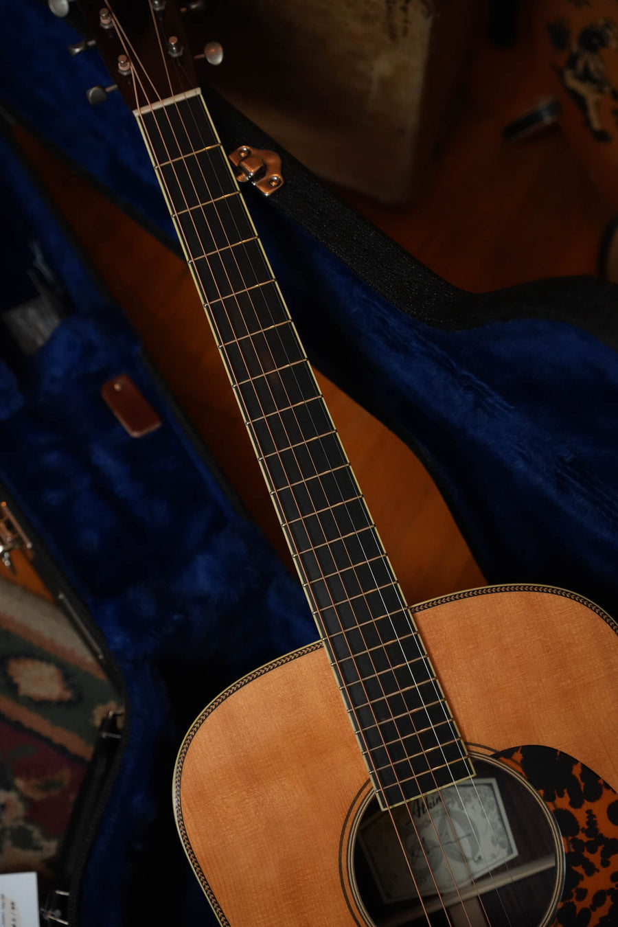 Atkin White Rice Baked Sitka/Rosewood Aged Dreadnought Acoustic Guitar #4535