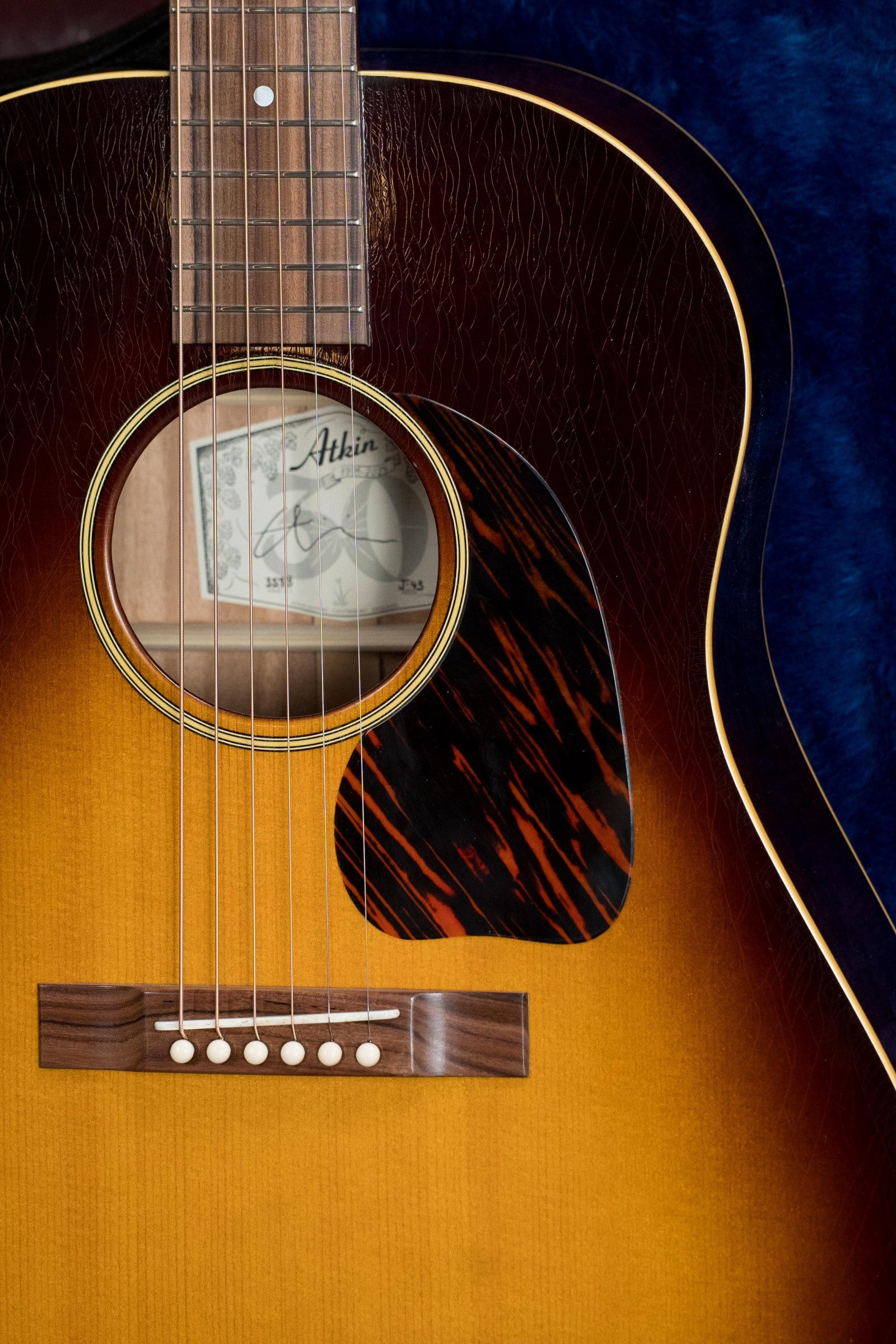 Atkin J43 Baked Sitka/Mahogany Slope Shoulder Dreadnought Acoustic Guitar #3588