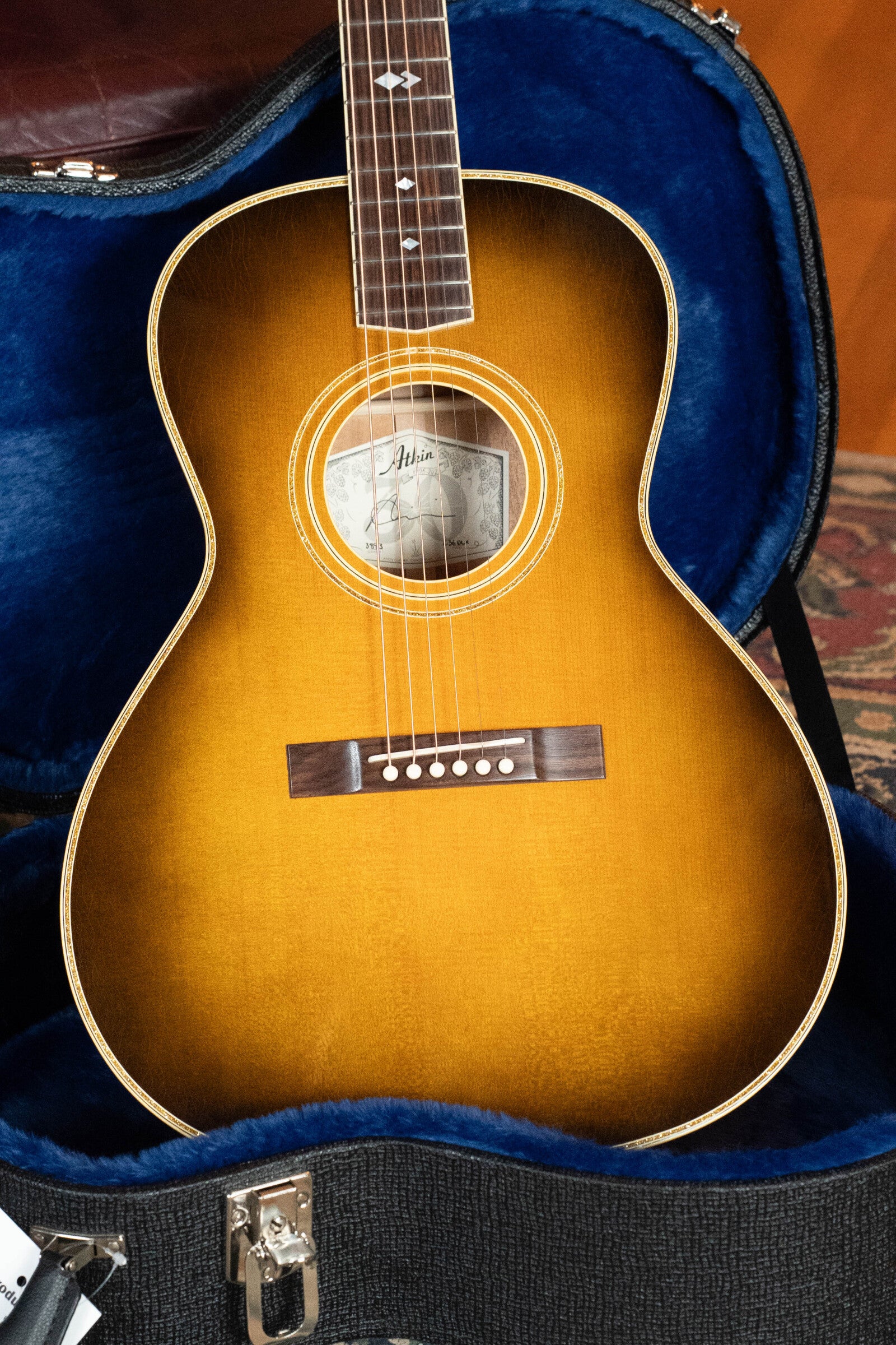 Atkin L36 DLX Sitka/Mahogany Parlor Acoustic Guitar #3893