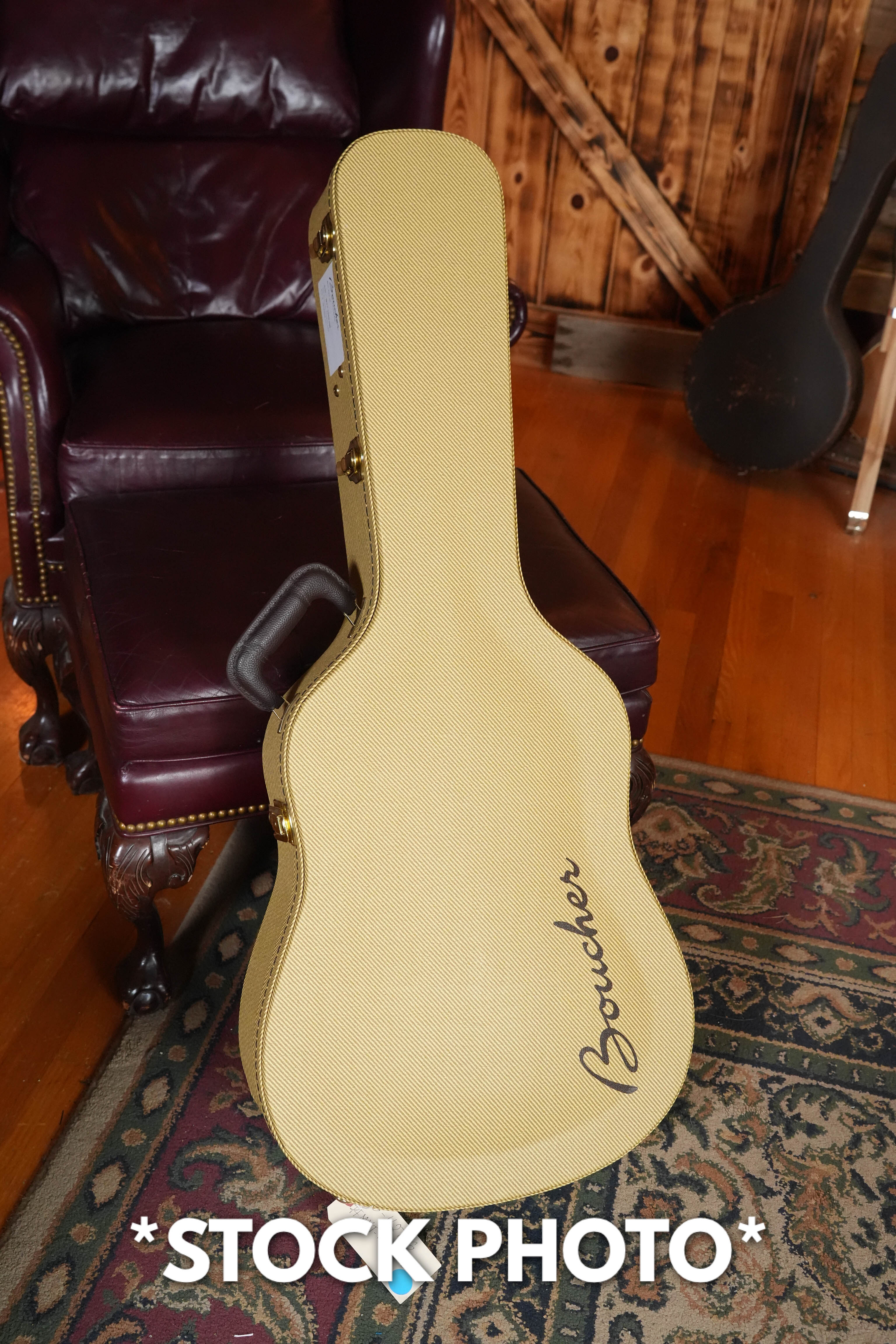 PRE-ORDER DEPOSIT ONLY *New 2026 Model* Boucher BG-42T-G Torrefied Adirondack/Torrefied Mahogany Bluegrass Goose Gold Pack Dreadnought Acoustic Guitar