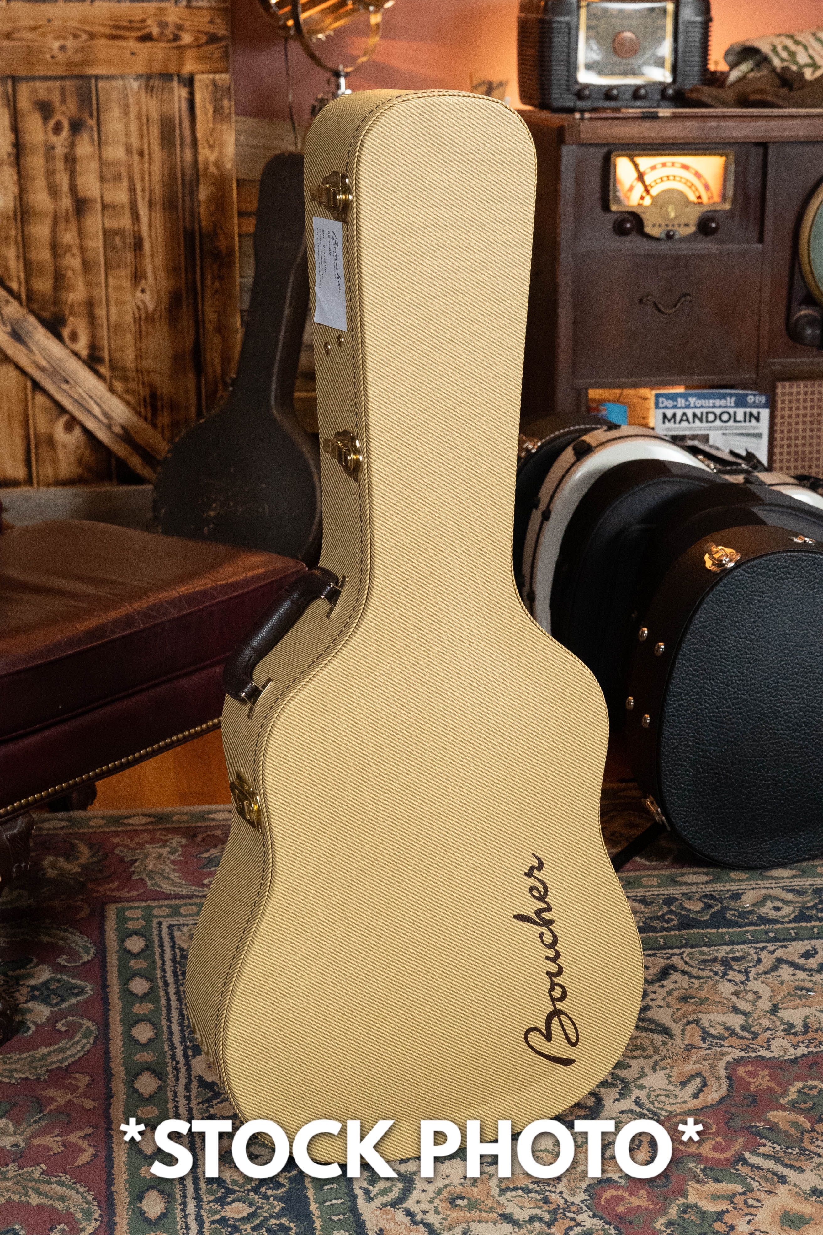 PRE-ORDER DEPOSIT ONLY *New 2026 Model* Boucher BG-52-BM Adirondack/Rosewood Bluegrass Goose Master Pack Tobacco Burst Dreadnought Acoustic Guitar