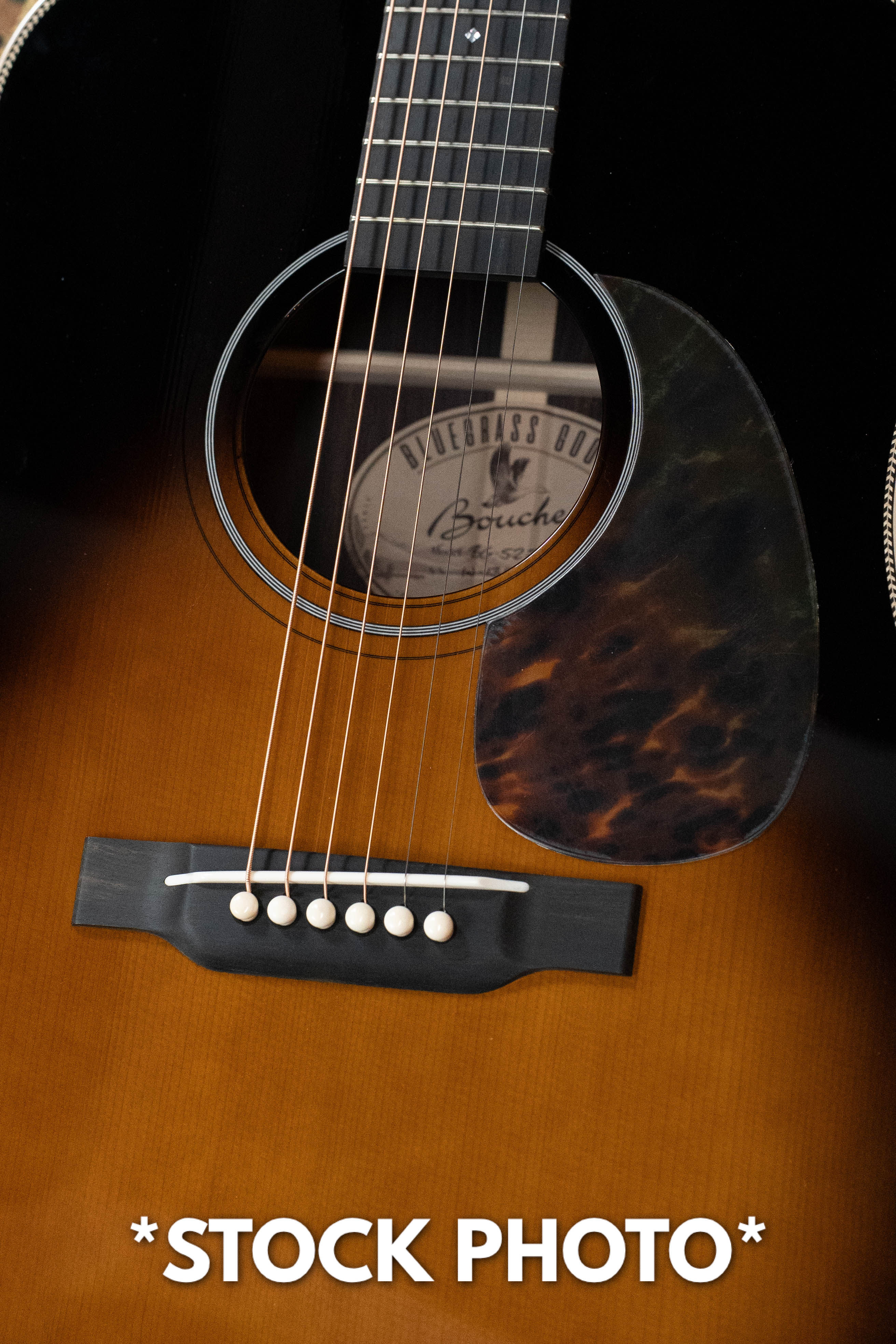 PRE-ORDER DEPOSIT ONLY *New 2026 Model* Boucher BG-52-BM Adirondack/Rosewood Bluegrass Goose Master Pack Tobacco Burst Dreadnought Acoustic Guitar