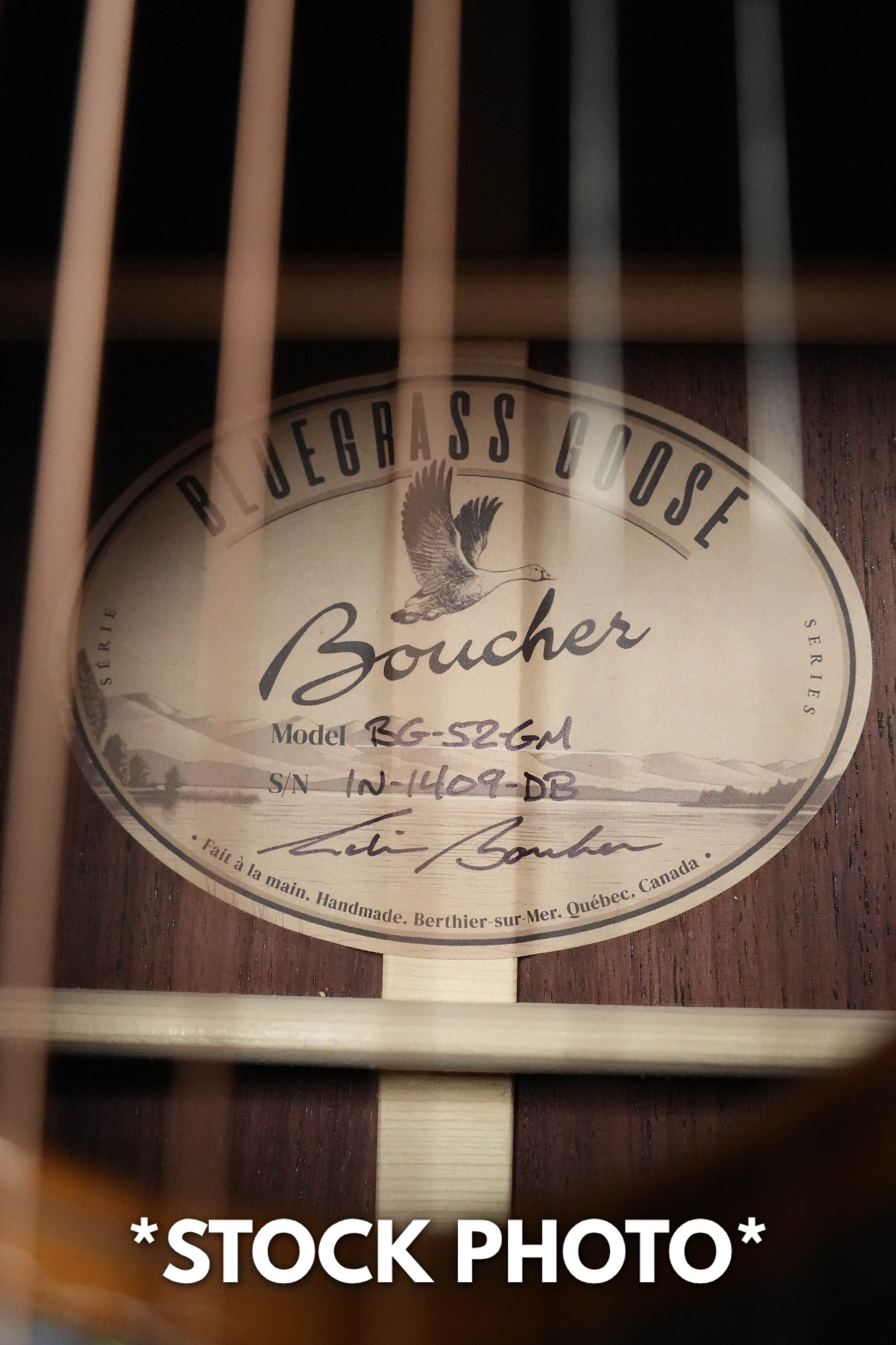 PRE-ORDER DEPOSIT ONLY *New 2026 Model* Boucher BG-52-GM Torrefied Adirondack/Rosewood Bluegrass Goose Gold Master Pack Dreadnought Acoustic Guitar