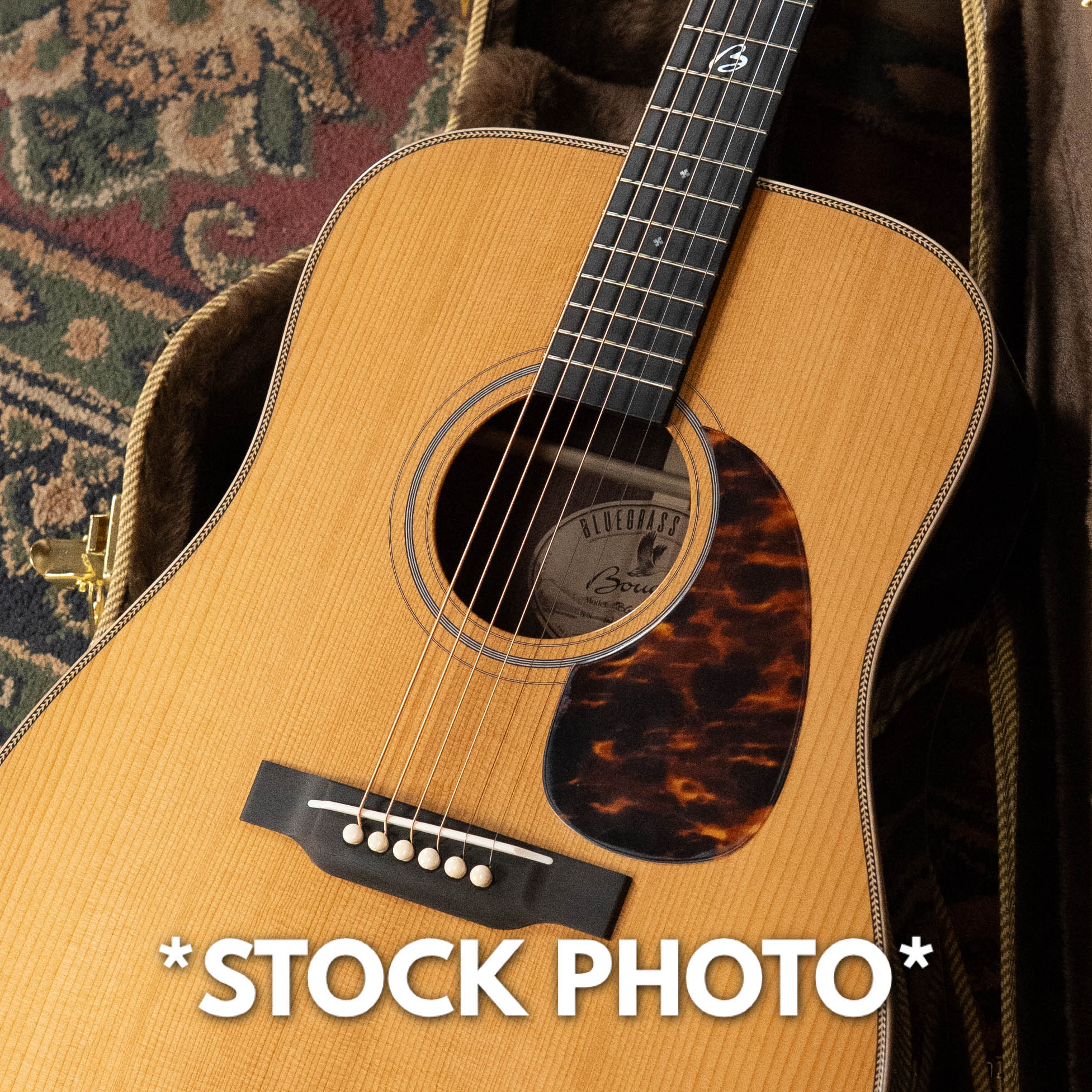 PRE-ORDER DEPOSIT ONLY *New 2026 Model* Boucher BG-52-G Torrefied Adirondack/Rosewood Bluegrass Goose Gold Pack Dreadnought Acoustic Guitar