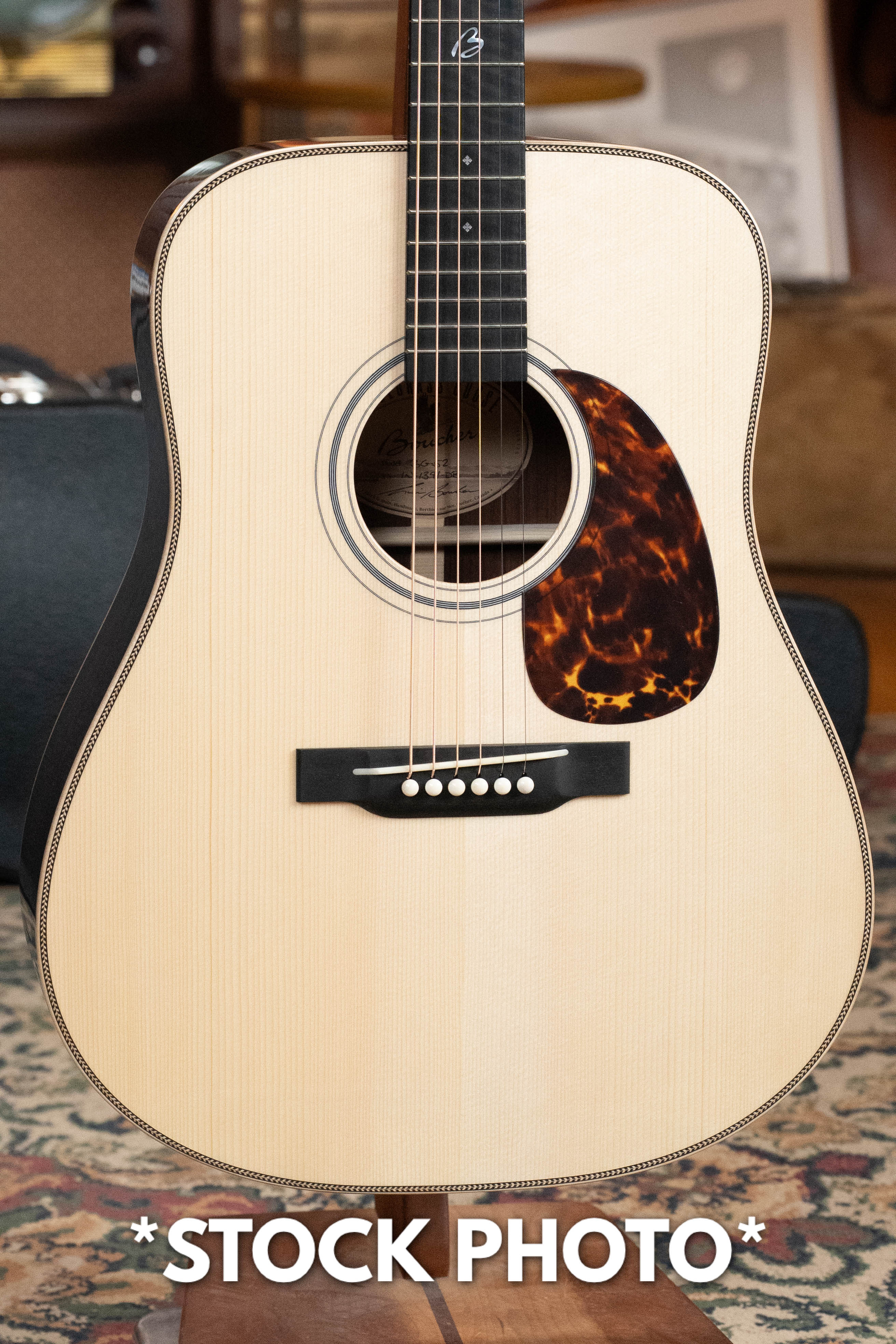 PRE-ORDER DEPOSIT ONLY *New 2026 Model* Boucher BG-52 Adirondack/Rosewood Bluegrass Goose Dreadnought Acoustic Guitar