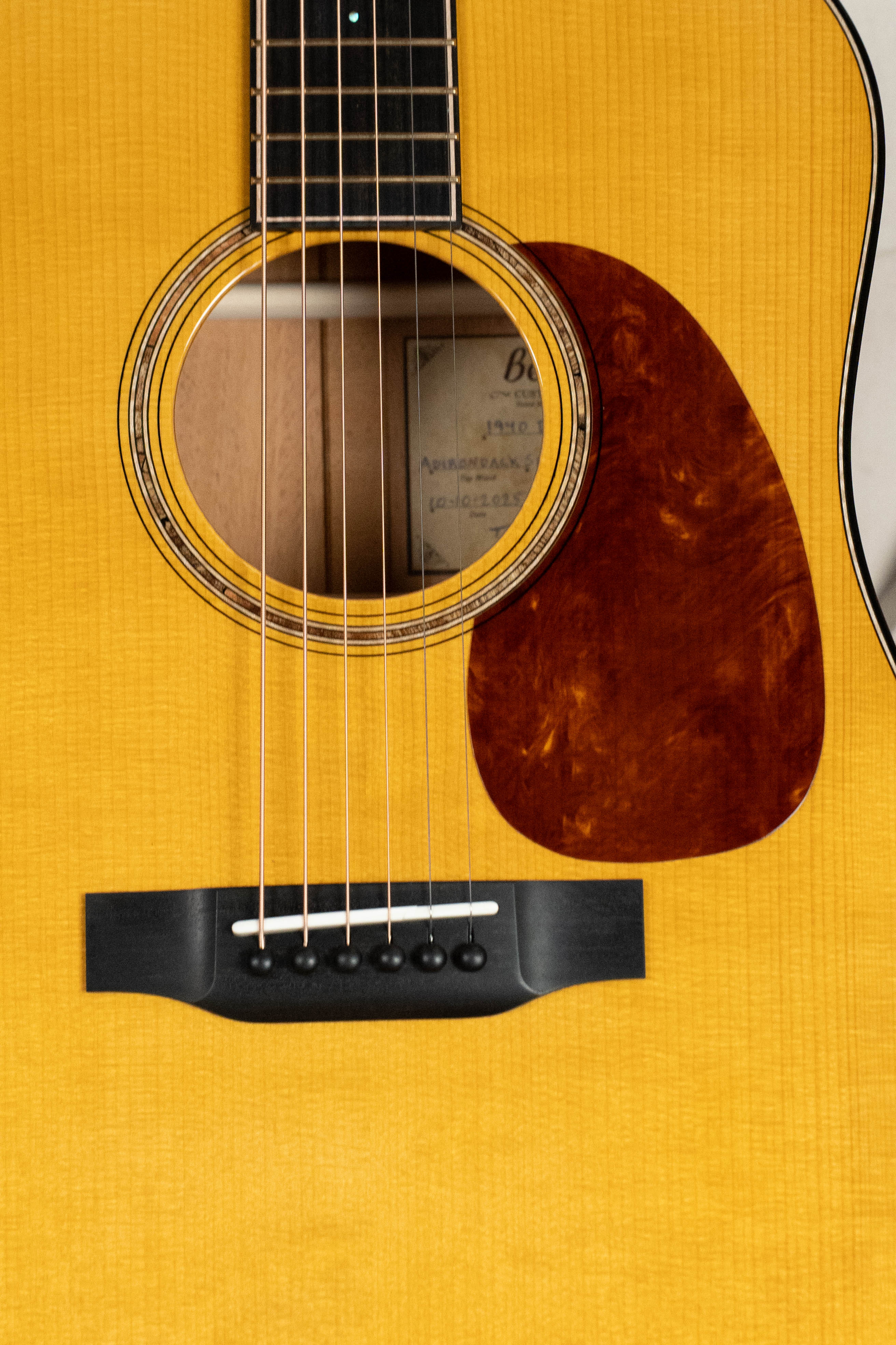 Bedell Special Edition 1940 Adirondack/Mahogany Dreadnought Acoustic Guitar #5005