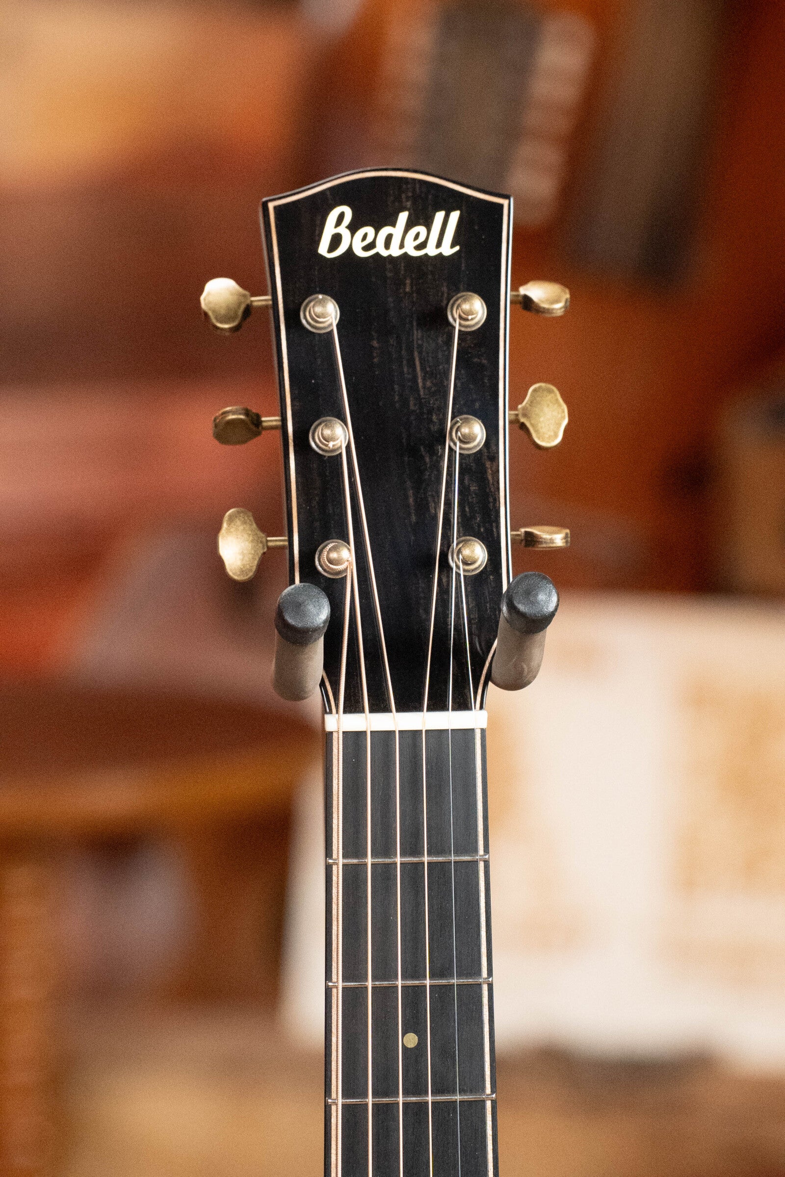 Bedell Classic Folk All Honduran Mahogany Antique Burst Orchestra Model Guitar w/Electronics #5009