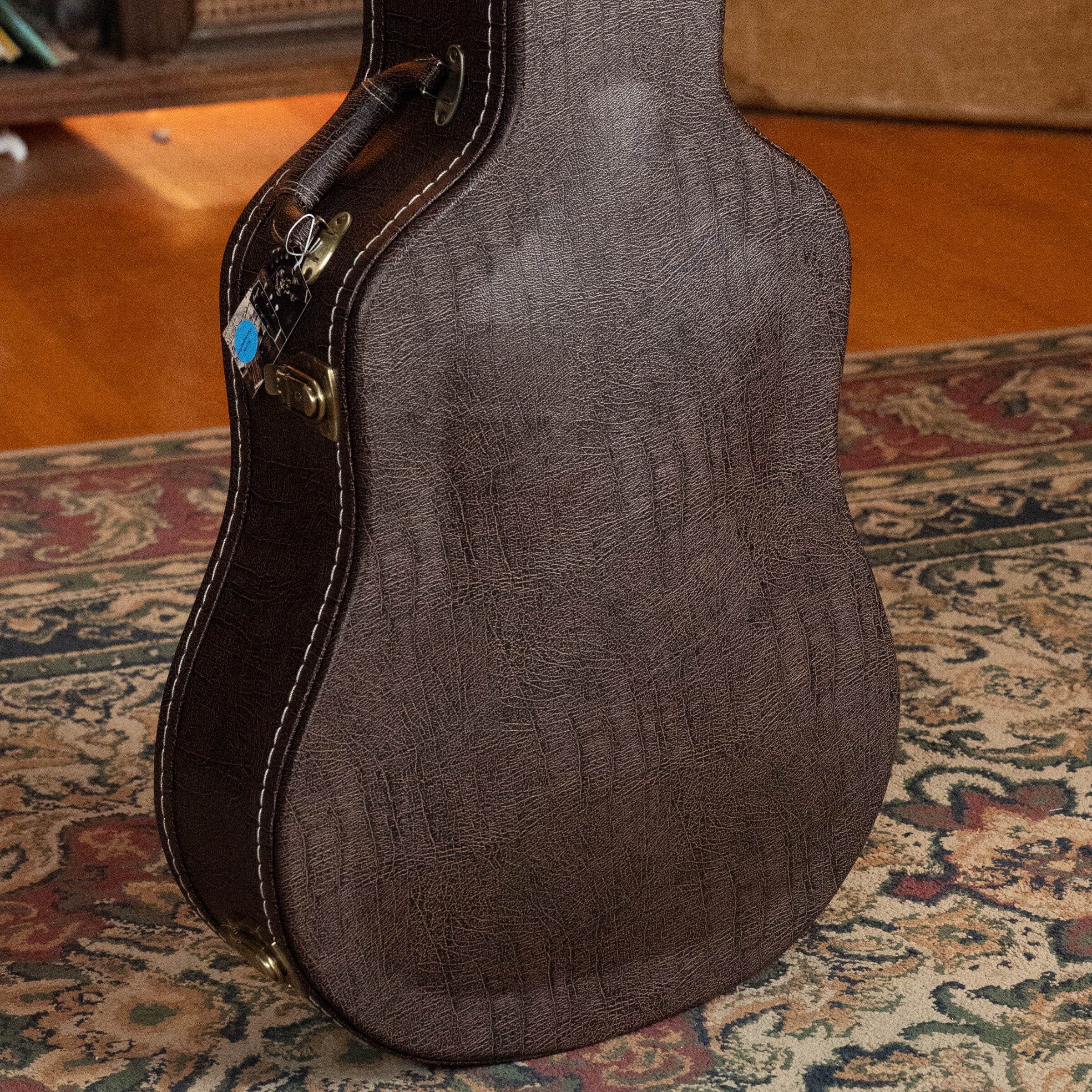 Bedell Dark Brown Hardshell Dreadnought Guitar Case