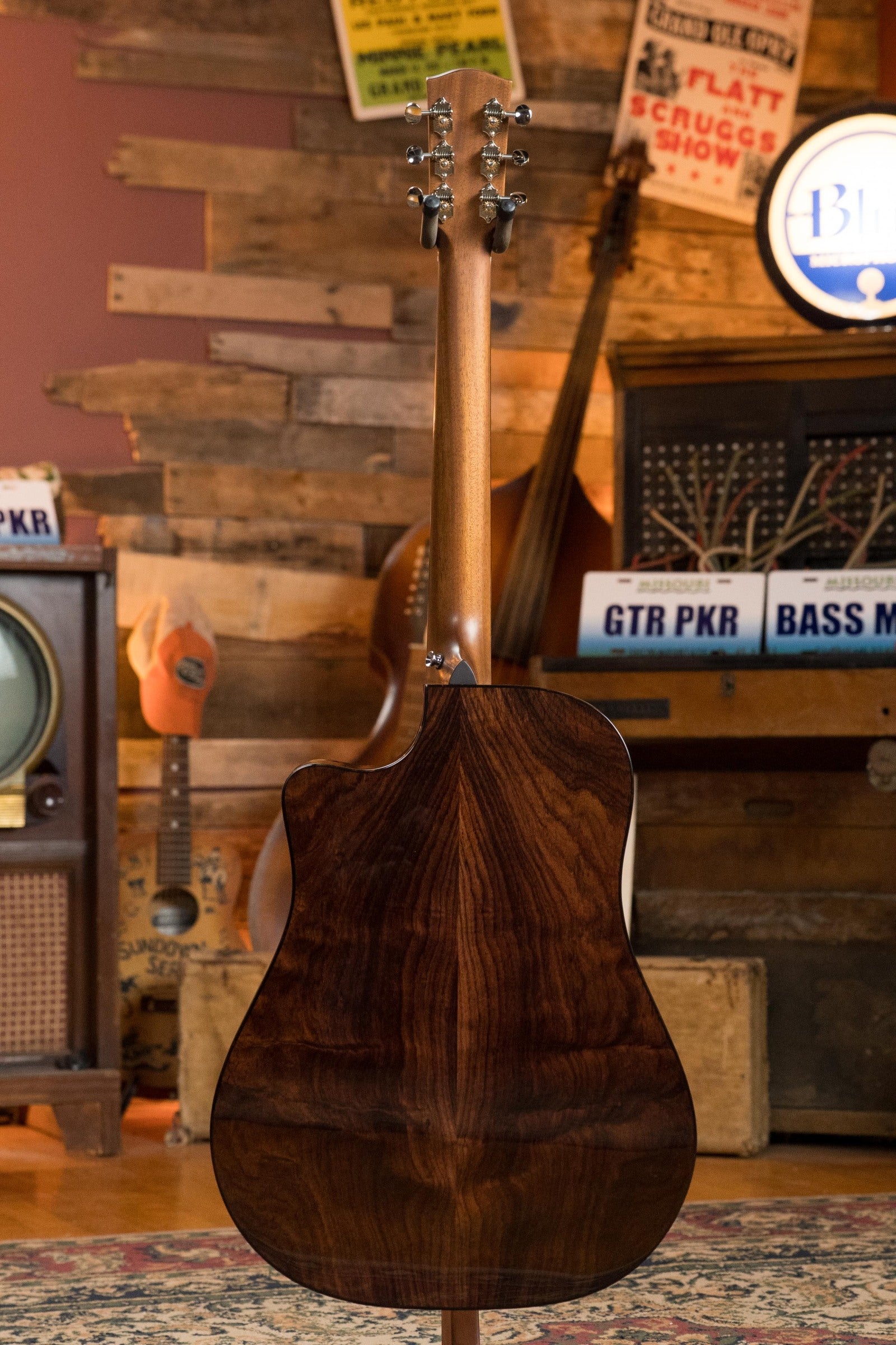 Bedell Limited Edition Adirondack/Figured Indian Rosewood Dreadnought Cutaway Acoustic Guitar #4014