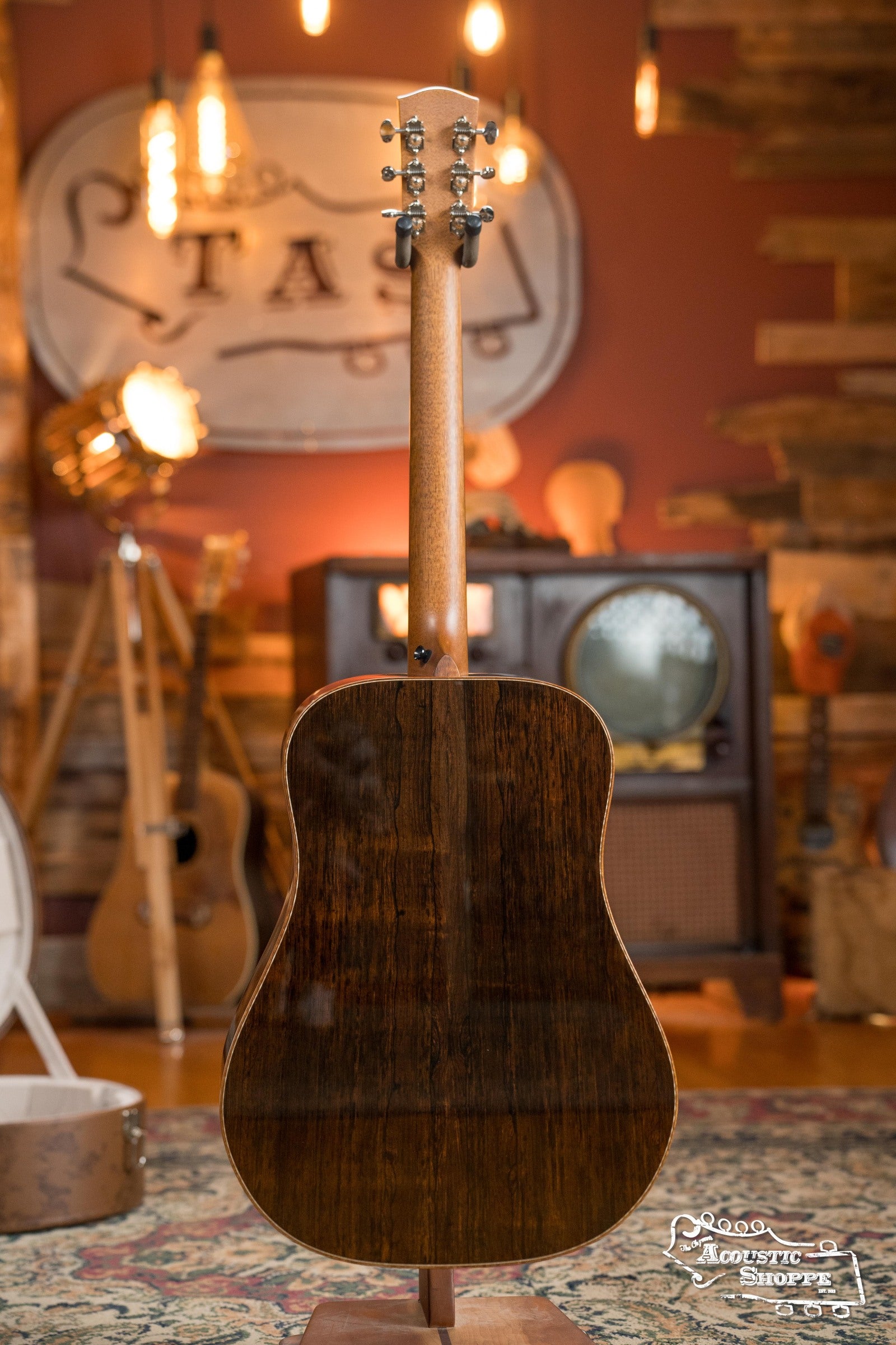 Bedell Custom Coffee House Dreadnought Adirondack-Milagro Brazilian #4022