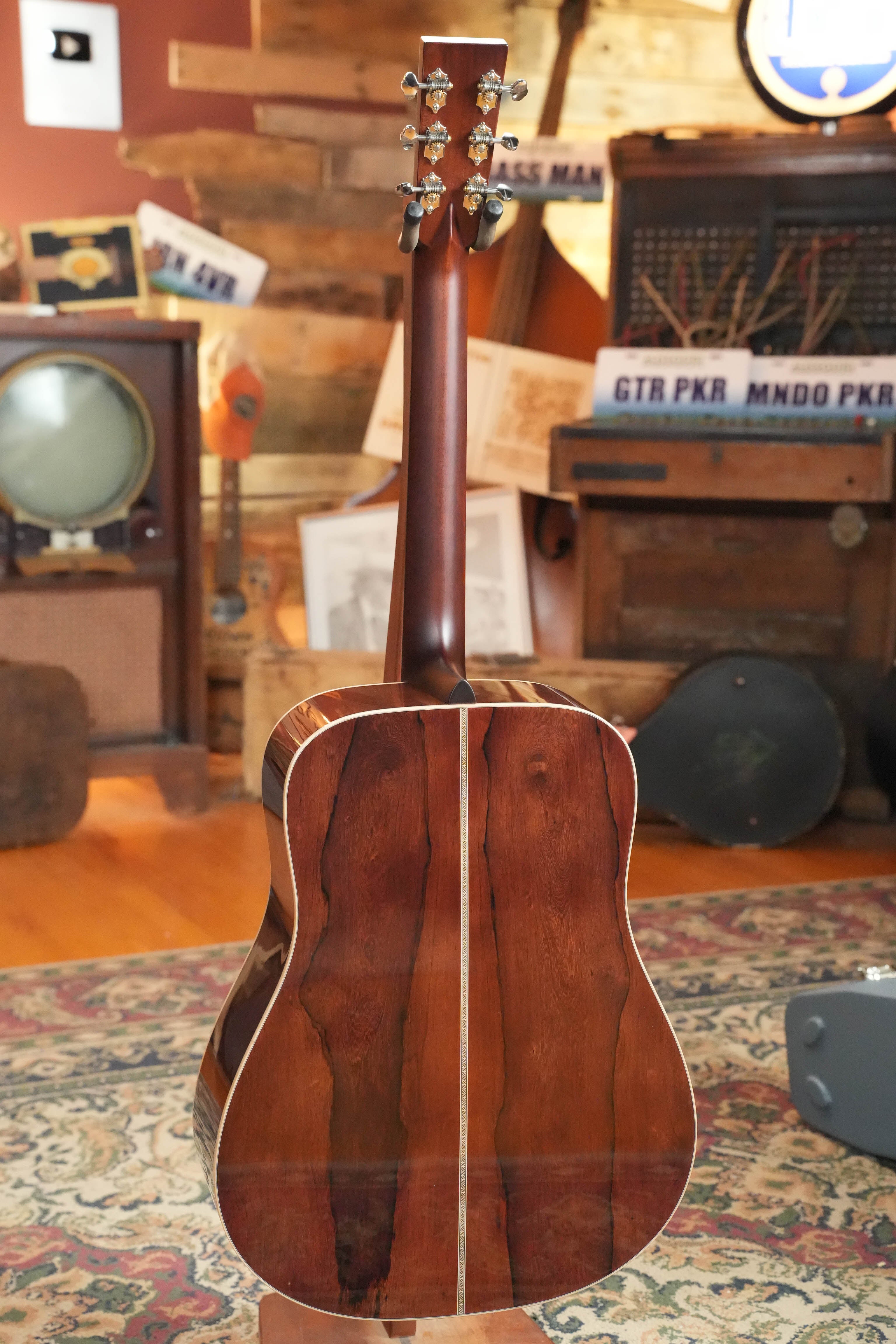 Boucher BG-152-G Adirondack/Rosewood Bluegrass Goose Dreadnought Acoustic Guitar #1098