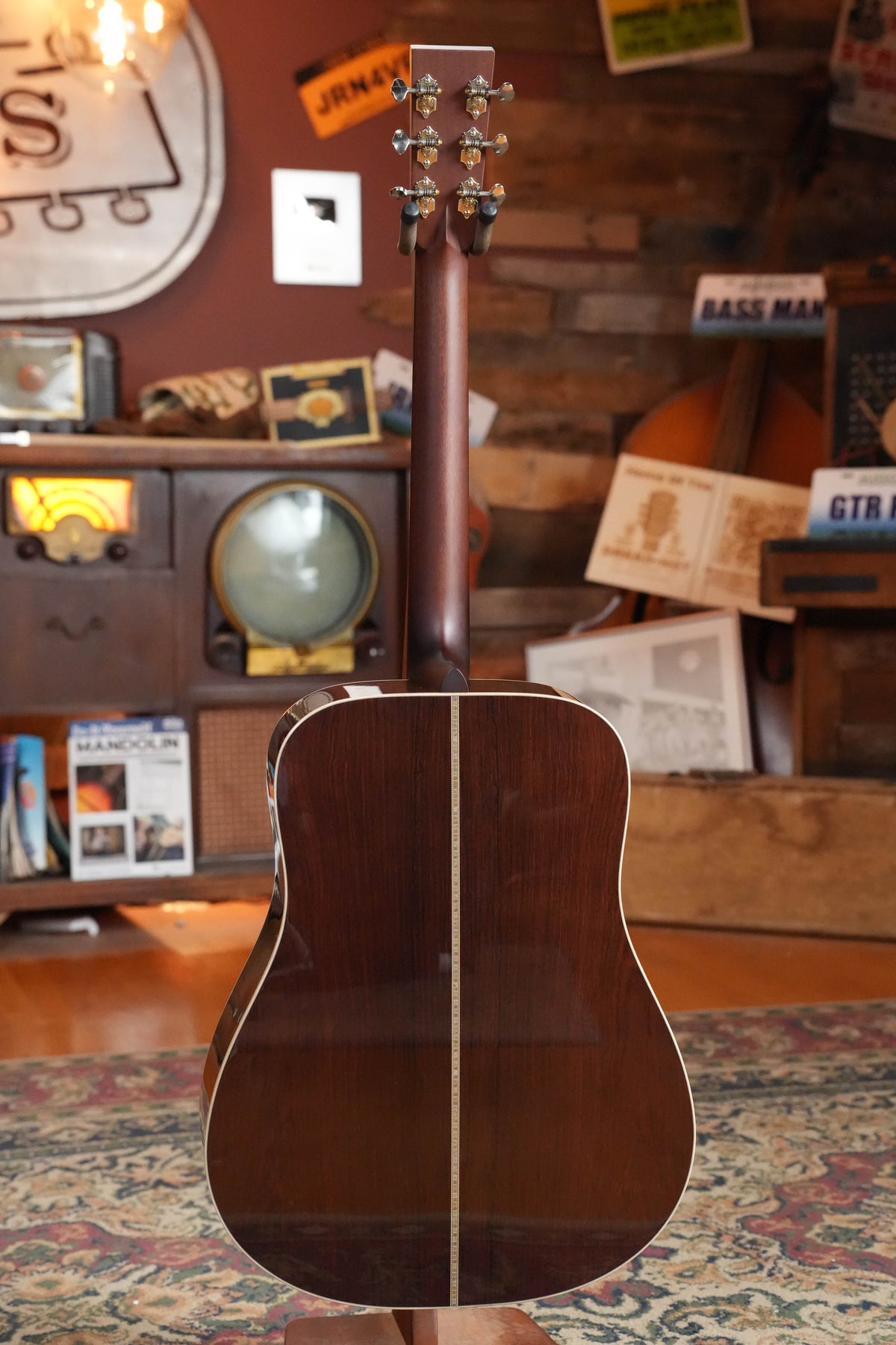 Boucher BG-152 Adirondack/Rosewood Bluegrass Goose Dreadnought Acoustic Guitar #1092