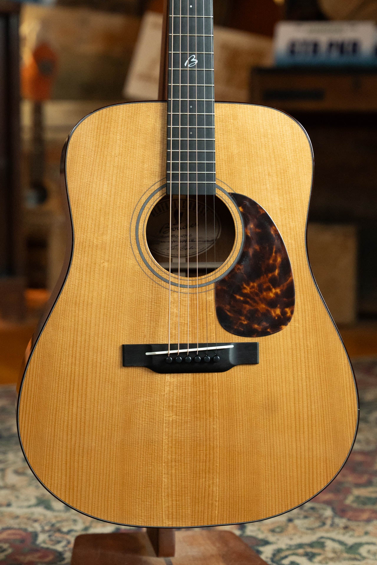 Boucher BG-42T-G Torrefied Adirondack/Torrefied Mahogany Bluegrass Goose Gold Pack Dreadnought Acoustic Guitar #1077