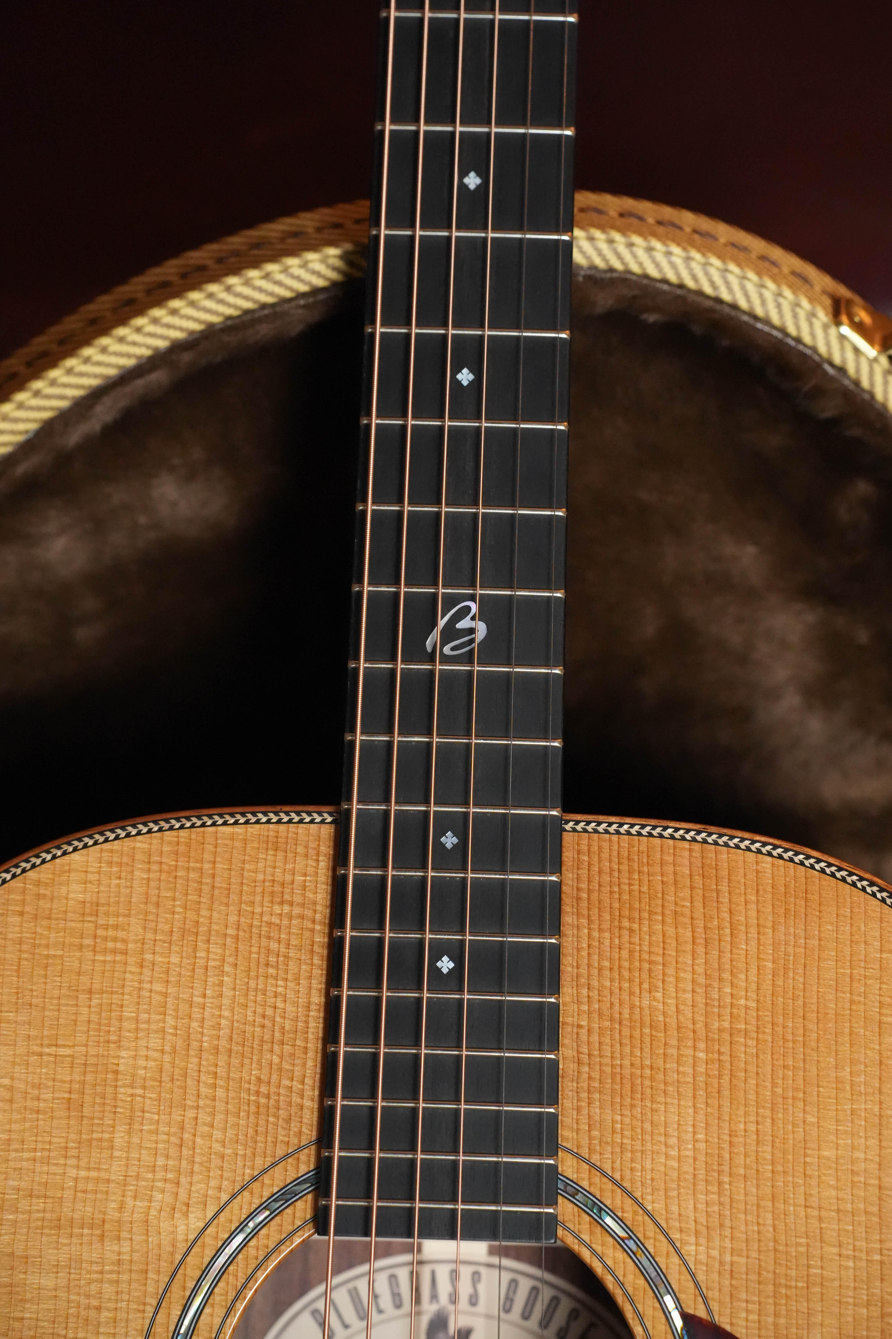 Boucher BG-51-GM Torrefied Adirondack/Rosewood Bluegrass Goose Gold and Masterworks Package Dreadnought Acoustic Guitar #1093