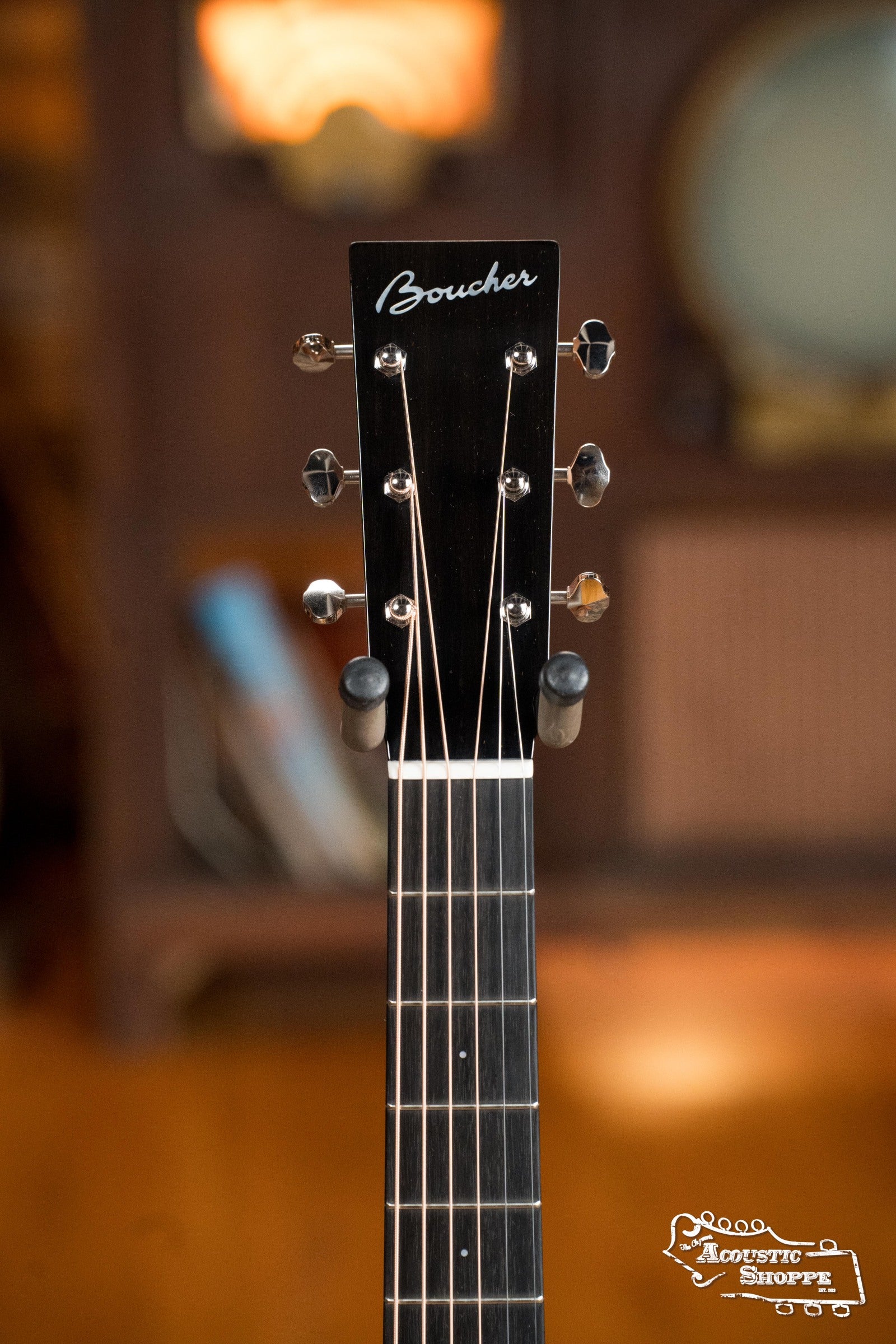 *Dread-Not Certified Used* Boucher BG-41T-G Bluegrass Goose Series *ALL* Torrefied Adirondack/Mahogany OM Gold Pack Acoustic Guitar #1001