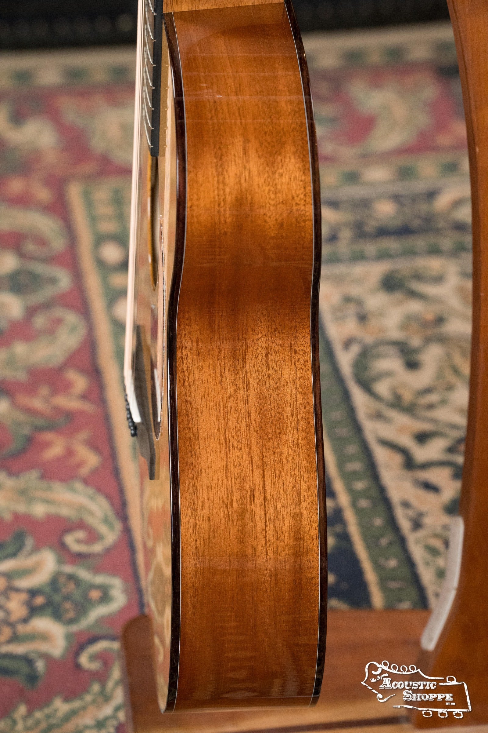 *Dread-Not Certified Used* Boucher BG-41T-G Bluegrass Goose Series *ALL* Torrefied Adirondack/Mahogany OM Gold Pack Acoustic Guitar #1001